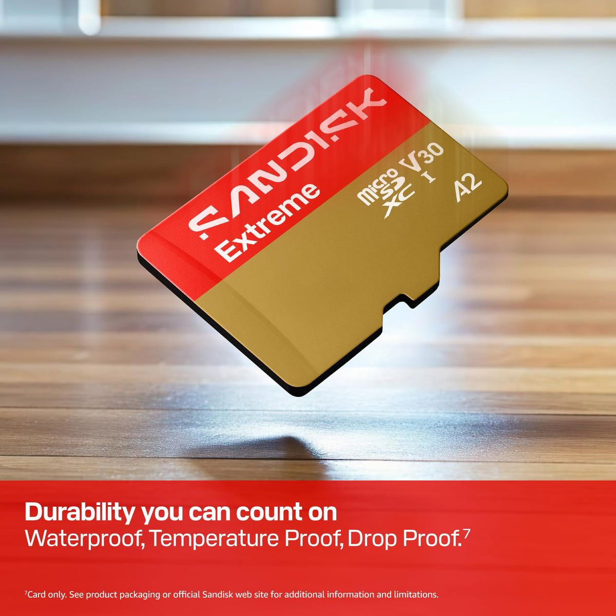 SANDISK - Tarjeta microSD UHS-I Extreme de 128 GB, hasta 245 MB/s de Velocidad de Lectura y 120 MB/s de Velocidad de Escritura, Video 5.3 K, Video 4K UHD, Alto Rendimiento para cámaras de acción