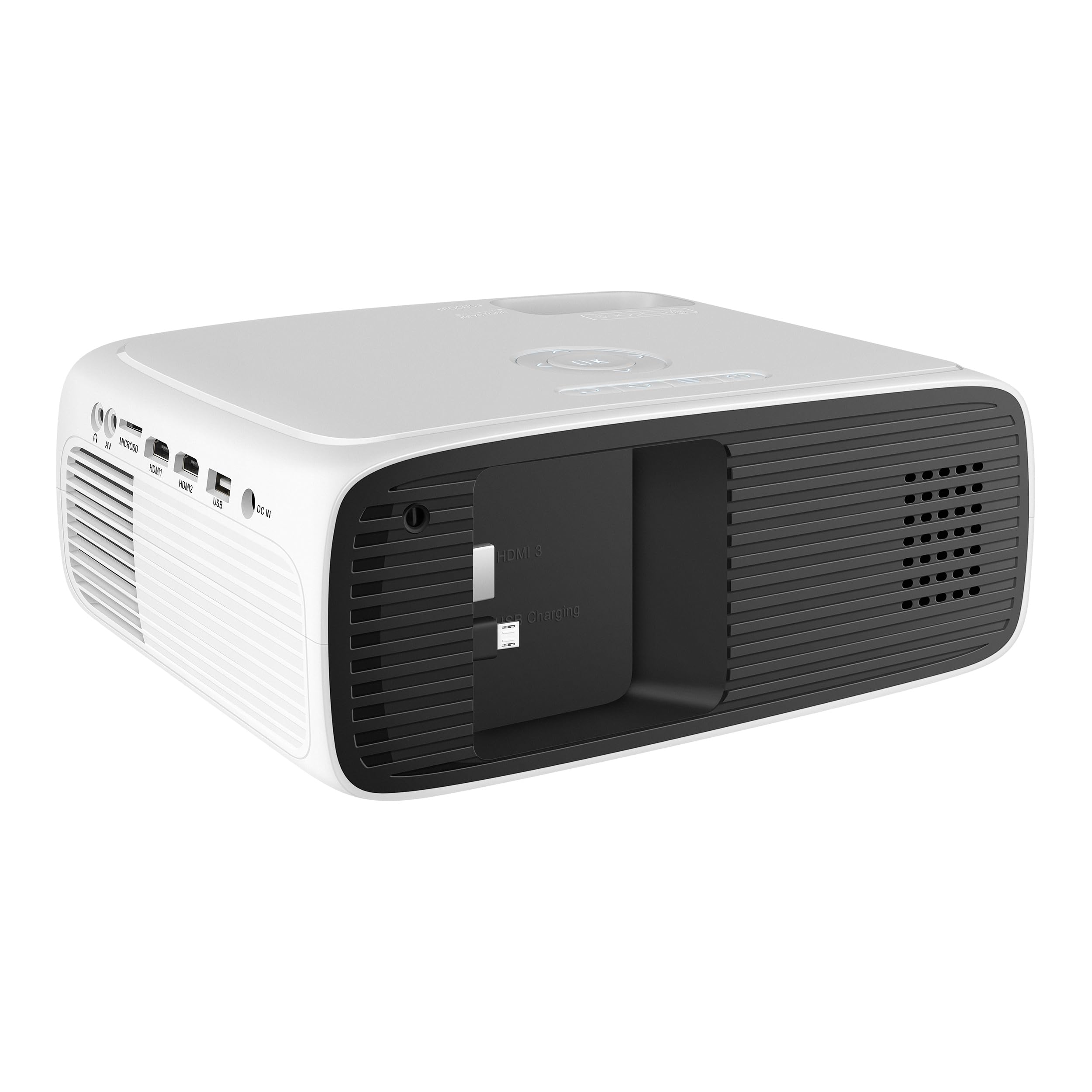 STEREN Proyector Multimedia Full HD de 9 650 LM (250 ANSI LM) con Bluetooth
