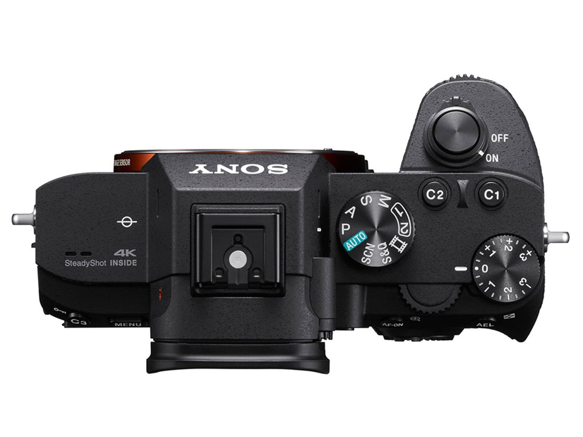 Sony Cámara Alpha α7M3 con sensor de imagen Full-Frame 35mm y 24.2 MP. Sensor CMOS Exmor R™