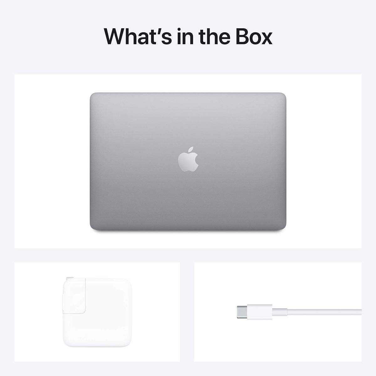 Apple - MacBook Air de finales de 2020 con chip Apple M1 (13.3 pulgadas, 8 GB de RAM, SSD de 256 GB) gris espacial (reacondicionado)