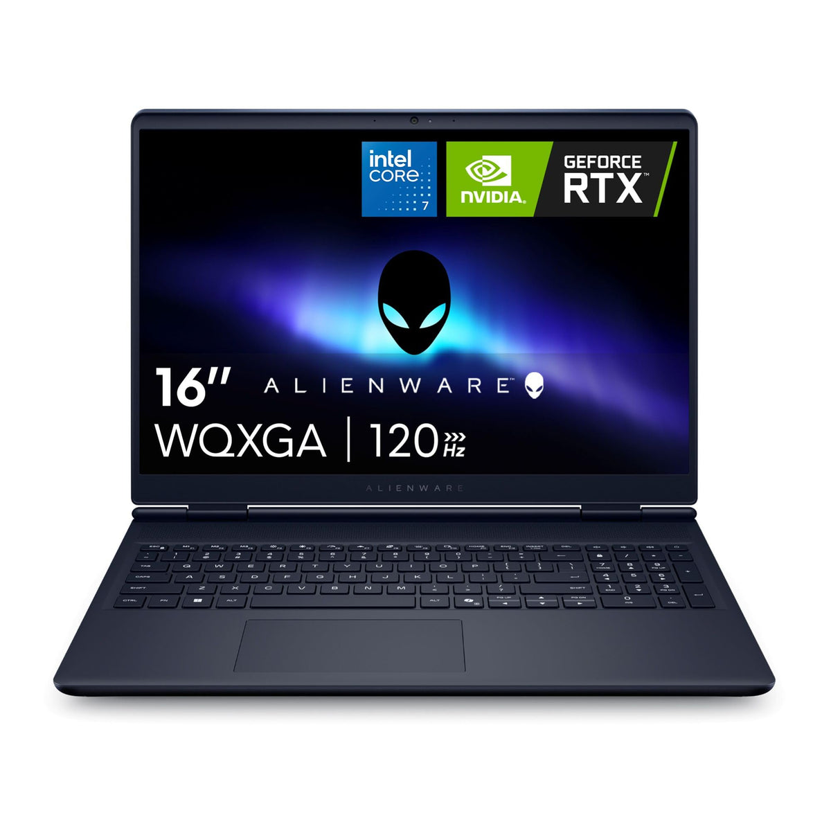 Alienware 16 Aurora Laptop AC16250 - pantalla WQXGA de 16 pulgadas 16:10, Intel Core 7-240H Serie 2, 16GB DDR5 RAM, 1TB SSD, NVIDIA GeForce RTX 5060 8GB GDDR7, Windows 11 Home, Servicio in situ - Azul