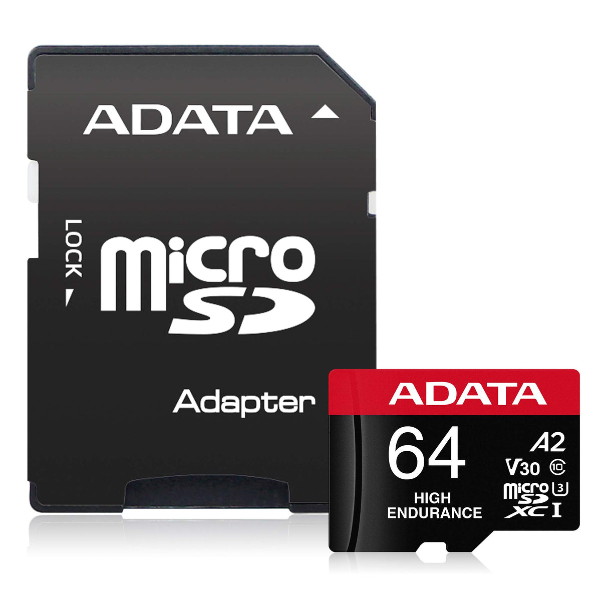 ADATA High Endurance 64GB SPEICHERKARTE Clase 10, UHS-I U3, V30, A2