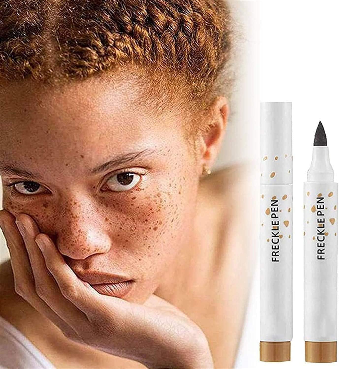 Freckle Pen Bolígrafo Para Pecas, Bolígrafo De Maquillaje Para Pecas, Resistente Al Agua, Duradero, Suave, Para Maquillaje Natural Como Real, Bolígrafo Para Pecas (1# light brown)