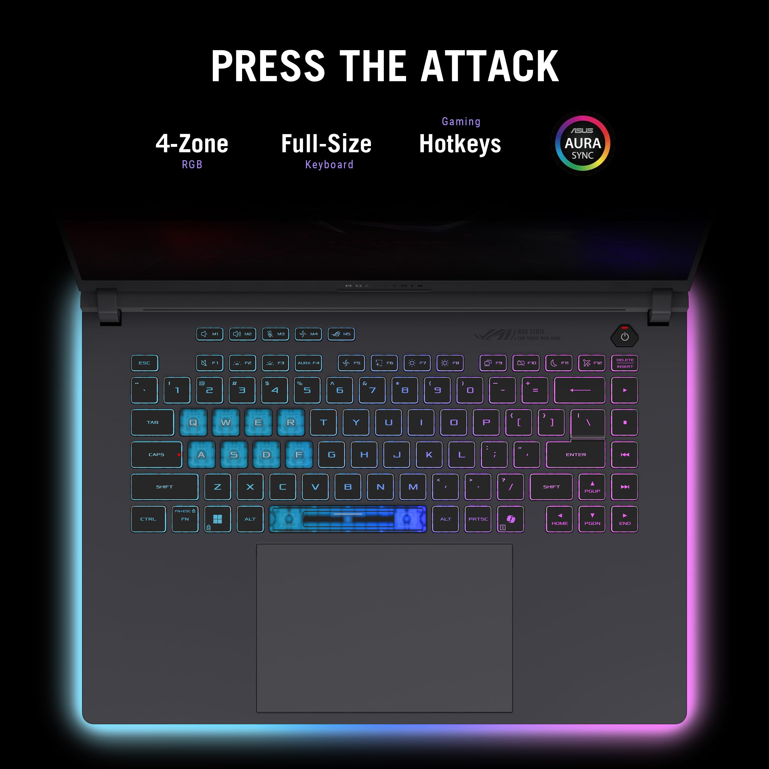 ASUS ROG Strix G16 (2025) Laptop para juegos, visualización FHD+ 16:10 de 165 Hz/3 ms, GPU NVIDIA® GeForce RTX™ 5050, procesador Intel® Core™ i7 14650HX, DDR5 de 16 GB, SSD PCIe Gen 4 de 1 TB, Wi-Fi 8