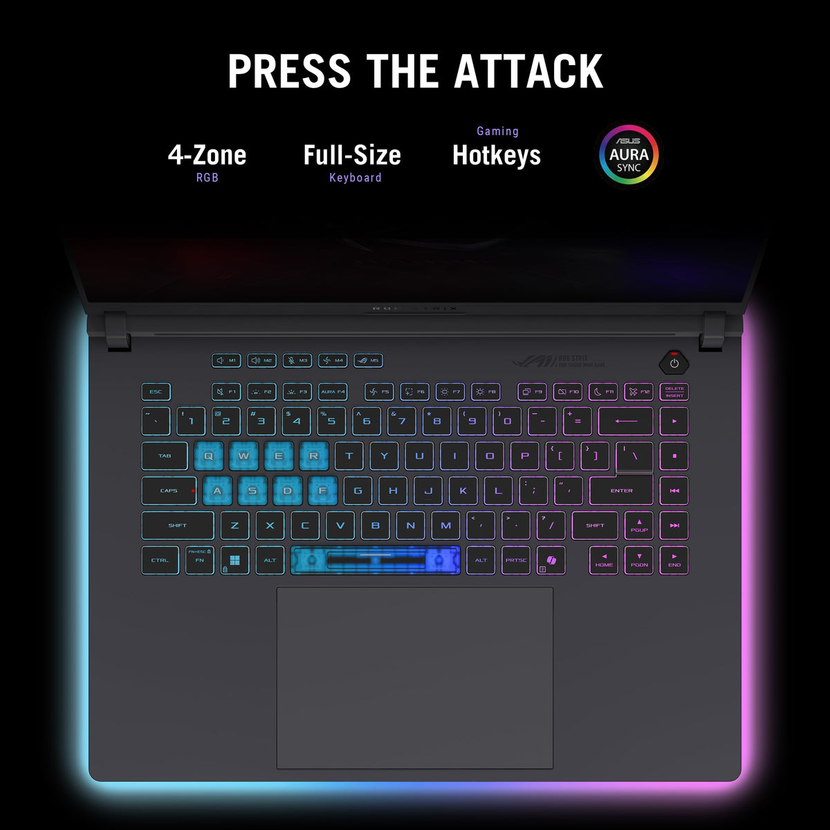ASUS ROG Strix G16 (2025) Laptop para juegos, visualización FHD+ 16:10 de 165 Hz/3 ms, GPU NVIDIA® GeForce RTX™ 5050, procesador Intel® Core™ i7 14650HX, DDR5 de 16 GB, SSD PCIe Gen 4 de 1 TB, Wi-Fi 8