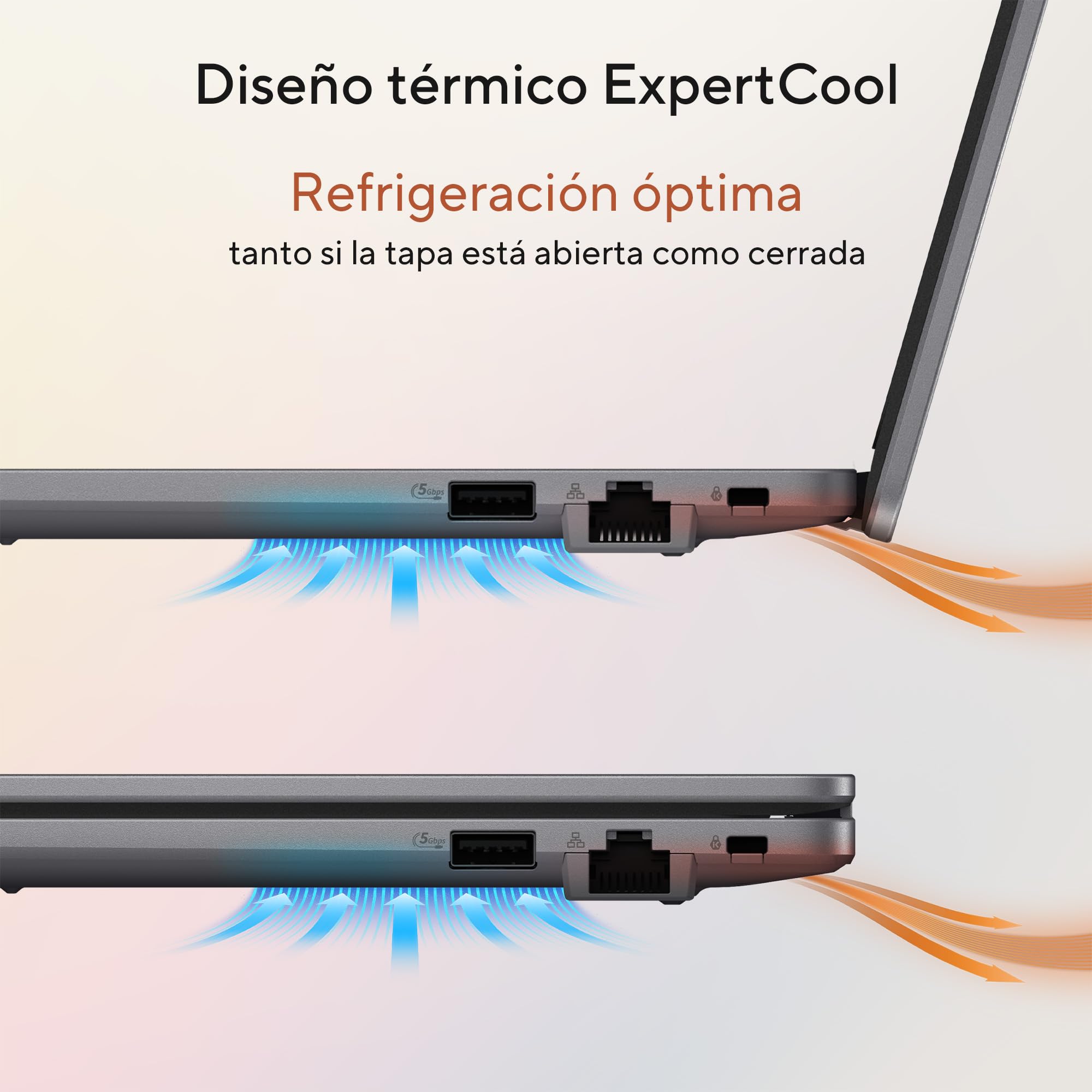 ASUS Expertbook P1/Ryzen 7/ 16GB RAM - 512SSD/ Wi-Fi 6 + Bluetooth 5.4/Diseñada para Seguridad empresarial/Teclado en español + Mochila y Mouse (Servicio y garantía con la Marca en México)