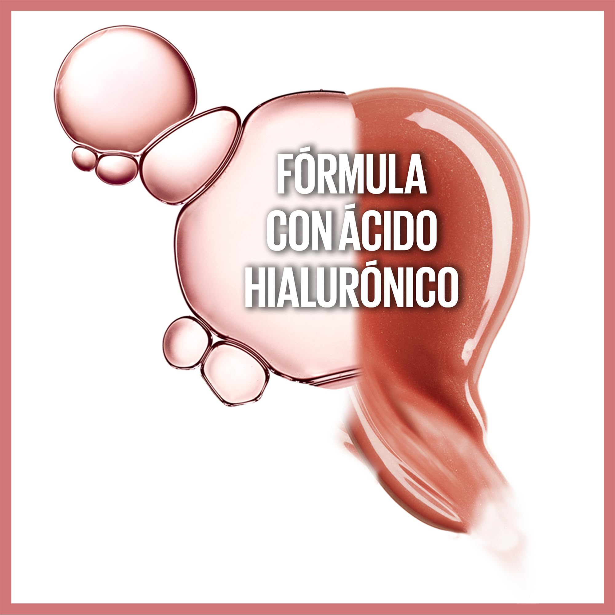 Maybelline Lifter Gloss Brillo Labial Hidratante con Ácido Hialurónico, Efecto Volumen, Aplicador XL, Hidratación Hasta por 4 Horas, Acabado Brillante, Tono 004 Silk