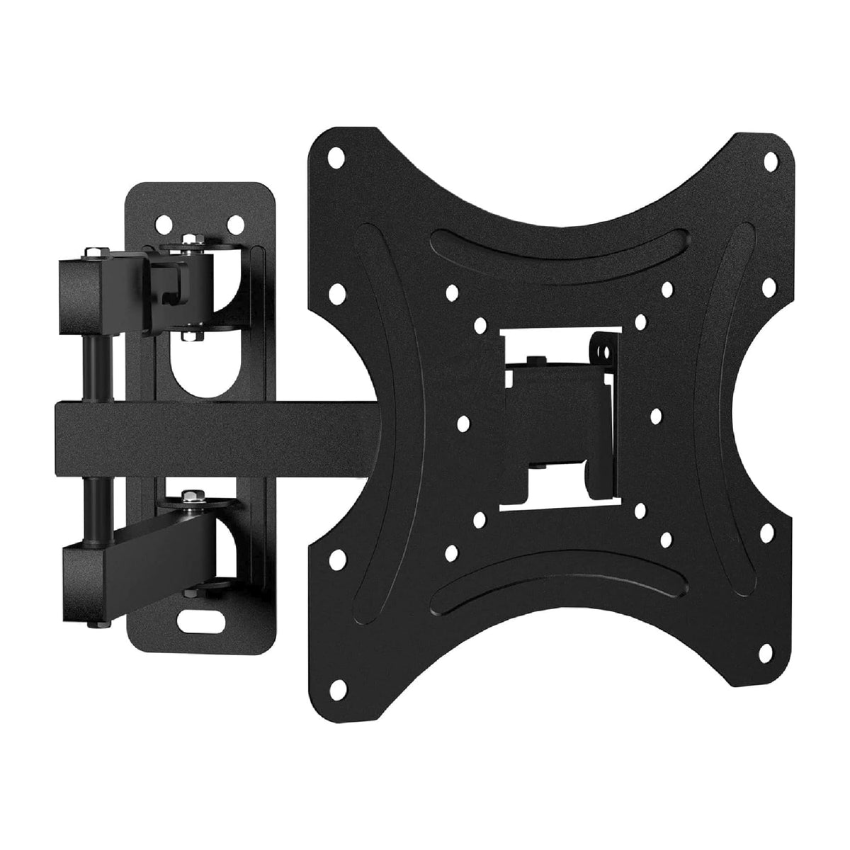 SHOPMALL Soporte de Pared para Pantalla de 17 a 42 Pulgadas, Ajustable, Inclinación y Rotación, Compatible con TV LED, LCD, Plasma, Fácil Instalación, Ideal para Hogar y Oficina