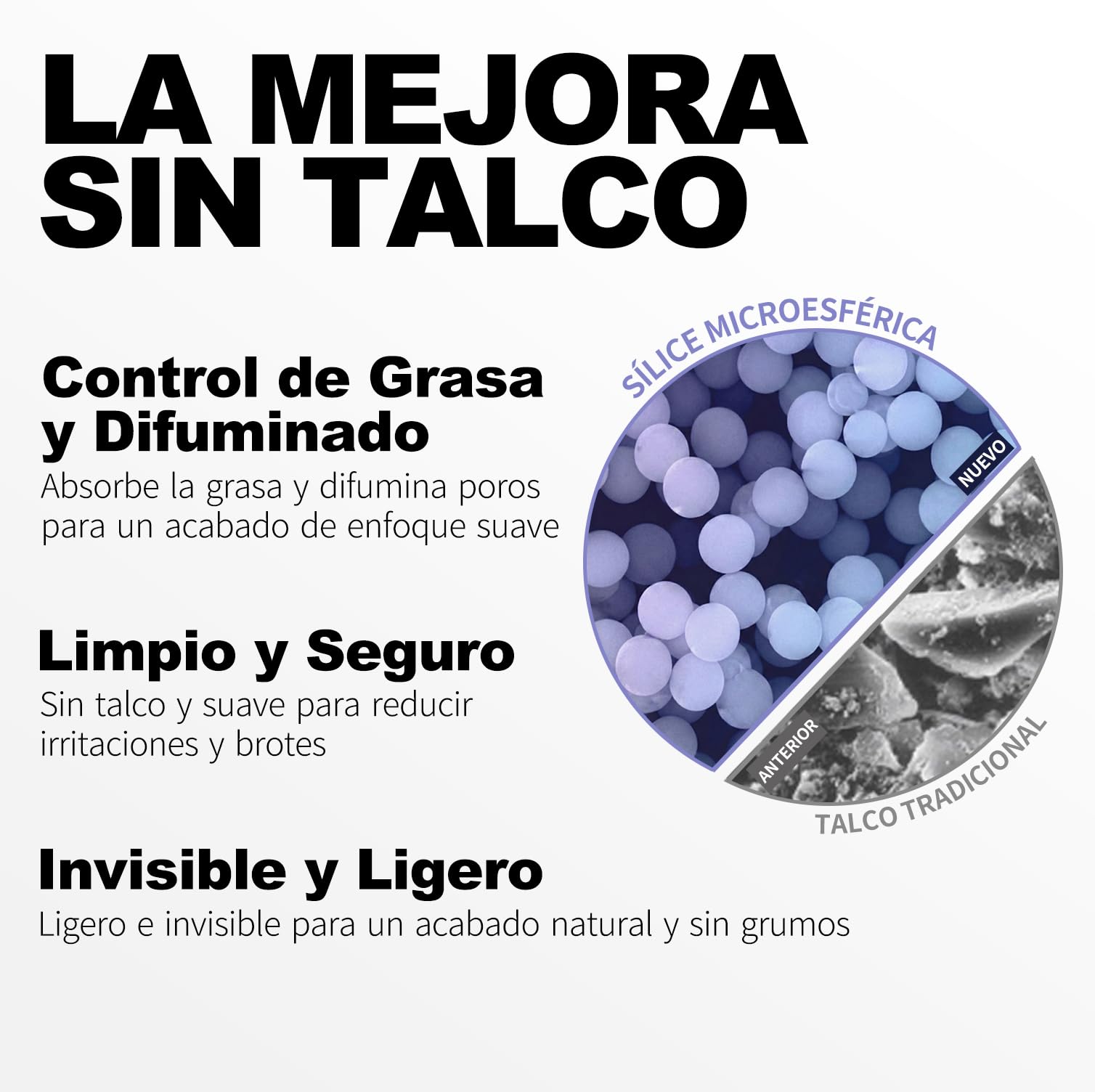 Chillab Polvo Compacto Mate de Lavanda, Defensor Anti-Brillo y Difuminador de Poros | Polvo Fijador 10g, Control de Grasa, Acabado Mate Sin Residuo Blanco, Testado Dermatológicamente, Vegano y Cruelty-Free