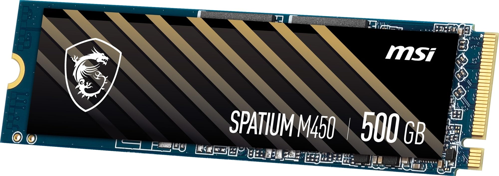 MSI SPATIUM M450 PCIe 4.0 NVMe M.2 500GB V1 Unidad de Estado sólido HD4912