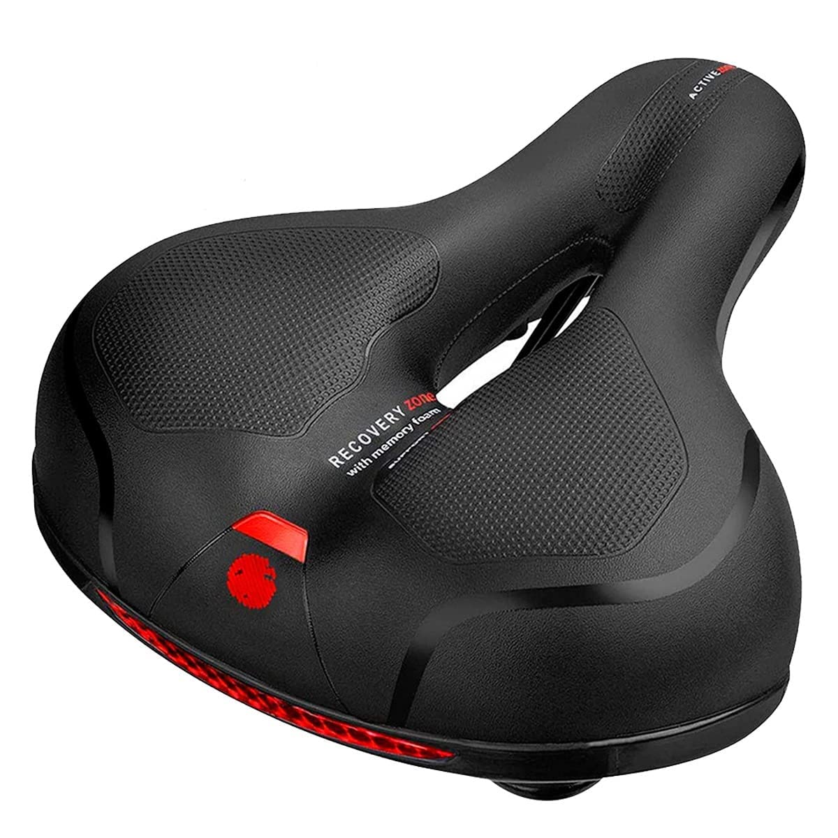 Raganet, Asiento de Bicicleta Comfort Sillín, Cojín Suave, Impermeable, Prostático y Compatible con Bicicletas De Montaña, Urbanas, Carreras y de Ejercicio, Unisex