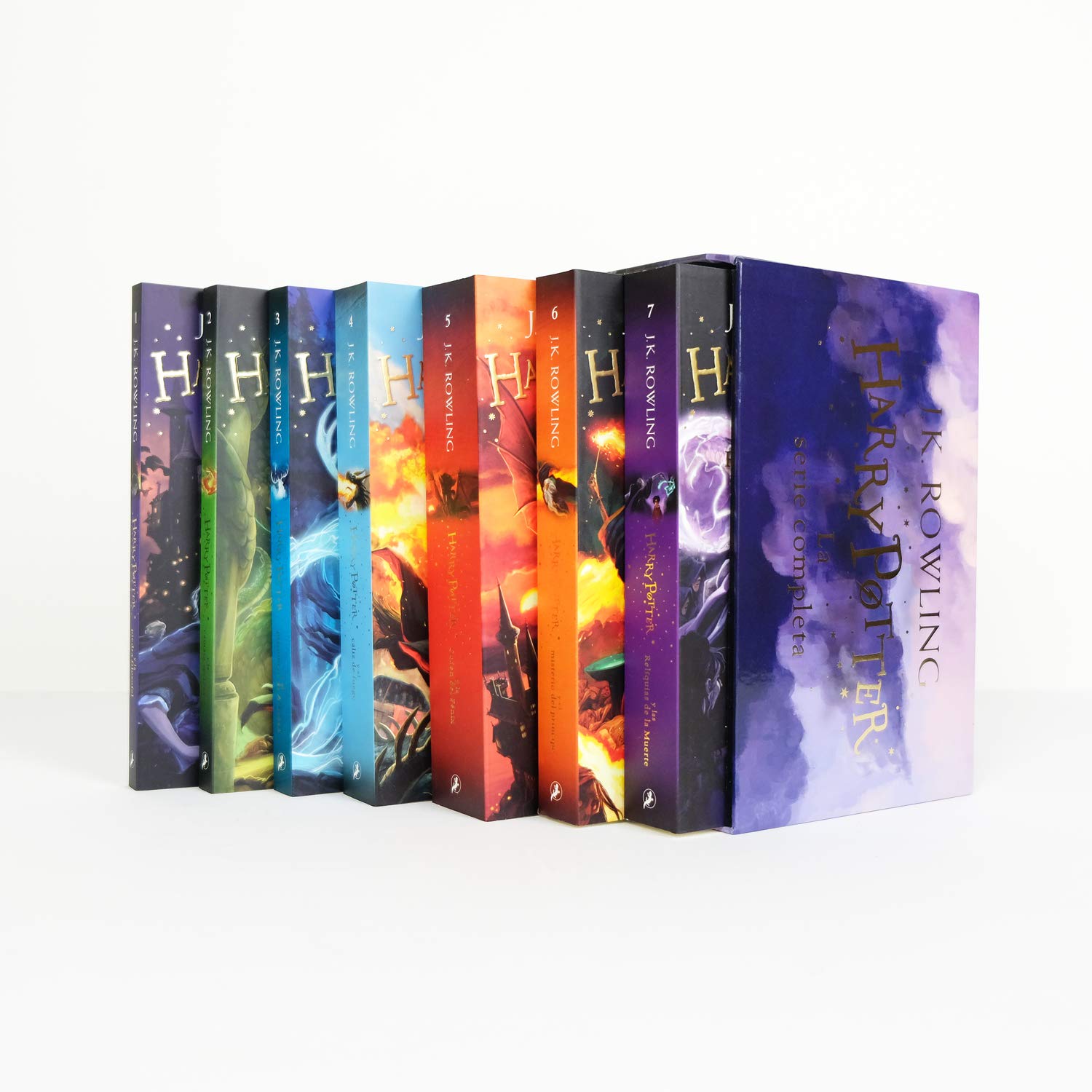 Paquete Harry Potter (Colección de Libros 1-7) Edición Especial