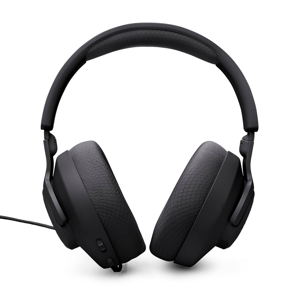JBL Quantum 100M2 - Audífonos alambricos integrales para Gaming con Cable y micrófono Extraible con opción de silenciar - Negro