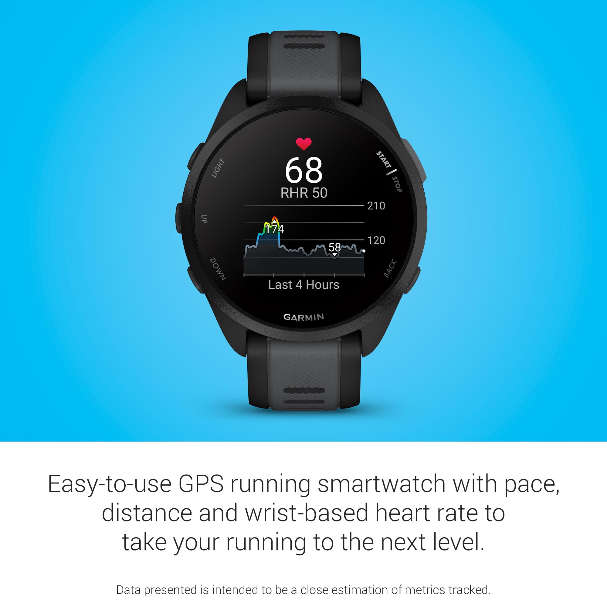 Garmin Forerunner 165 Black/Slate Grey