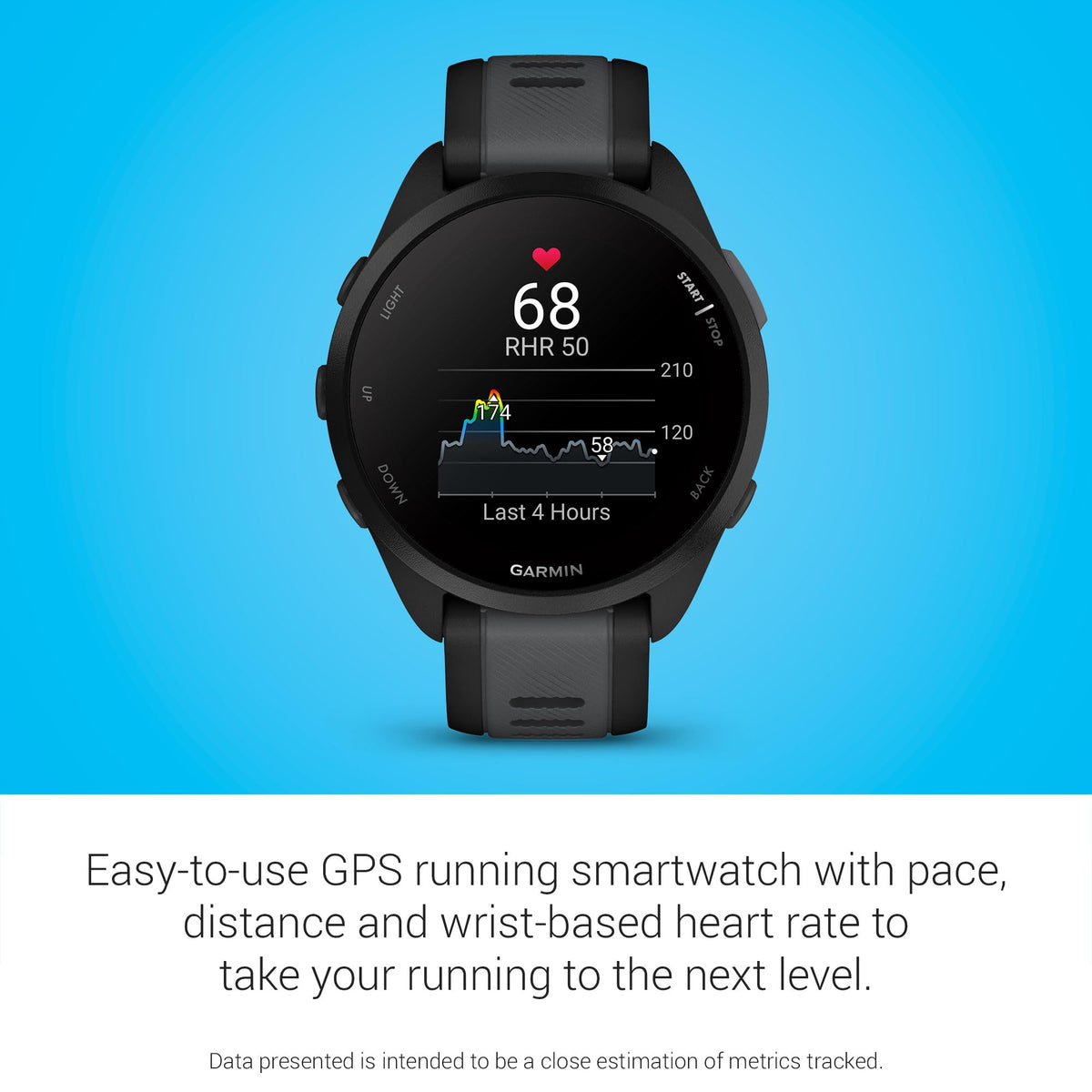 Garmin Forerunner 165 Black/Slate Grey