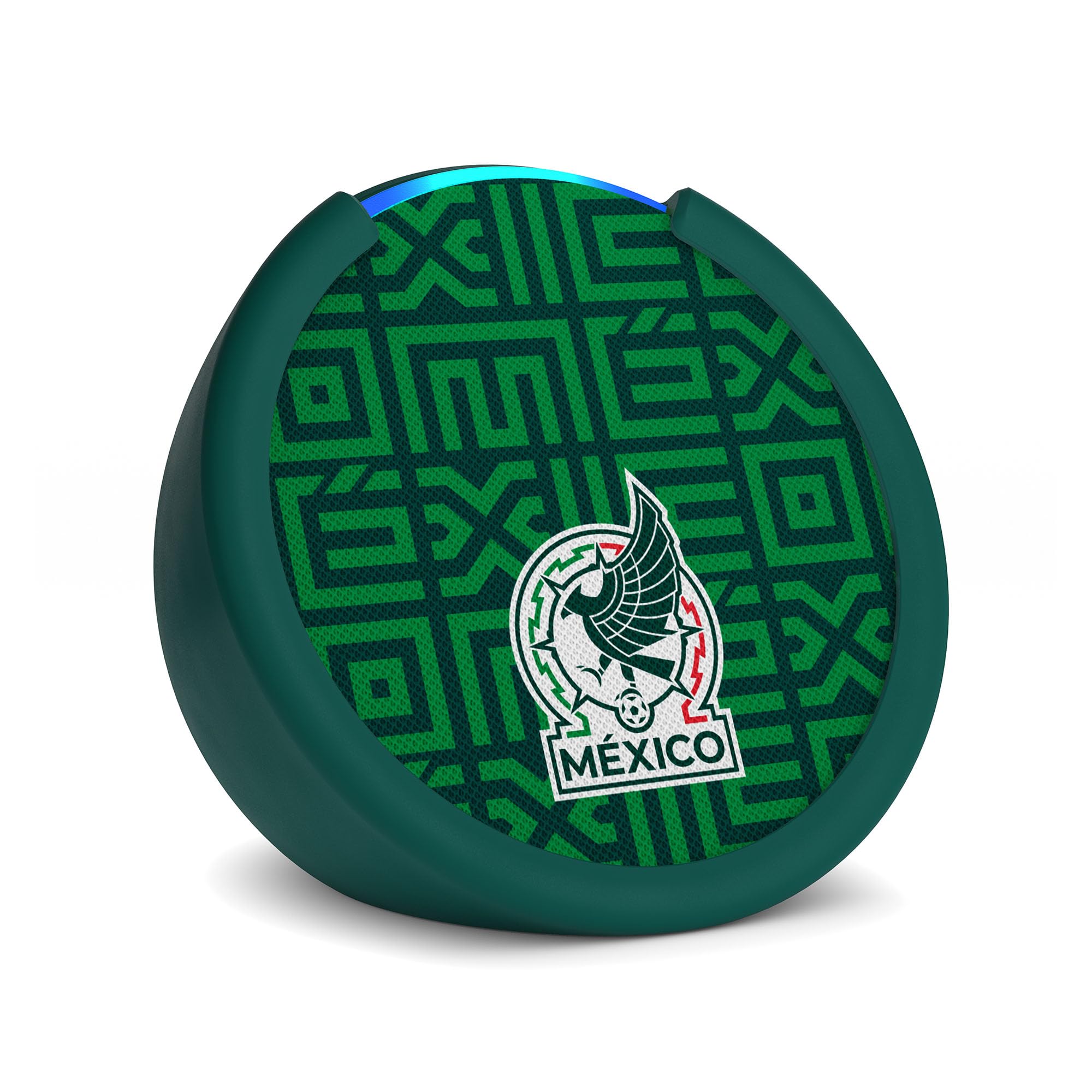 Echo Pop de edición limitada con licencia oficial de la Selección Nacional de México (modelo más reciente): incluye Acceso Anticipado de Alexa+