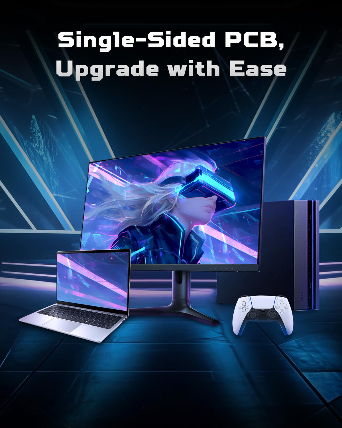 Acer Predator GM6 1TB M.2 NVMe SSD PCIe 4.0, Velocidad de Lectura de hasta 7200 MB/s, Disco Duro Interno Profesional, Memoria para Juegos, Compatible con PC, portátil y PS5