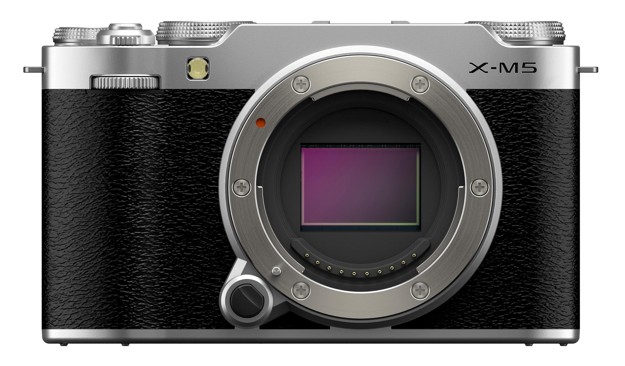 FUJIFILM X-M5 Cuerpo de cámara Digital sin Espejo, Color Plateado