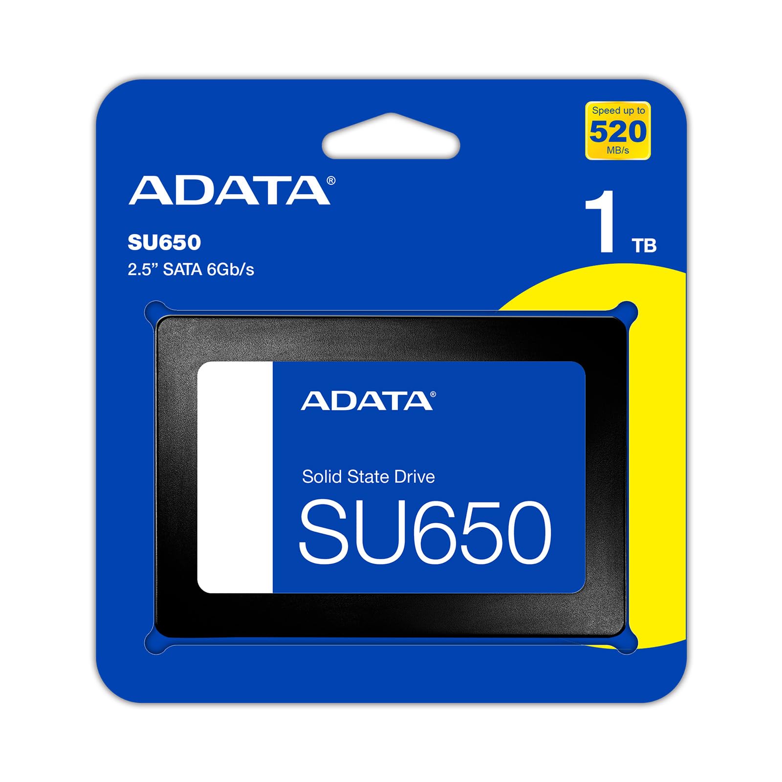 ADATA SU650 1TB 3D-NAND SATA 2.5" SSD Interno (ASU650SS-1TT-R)