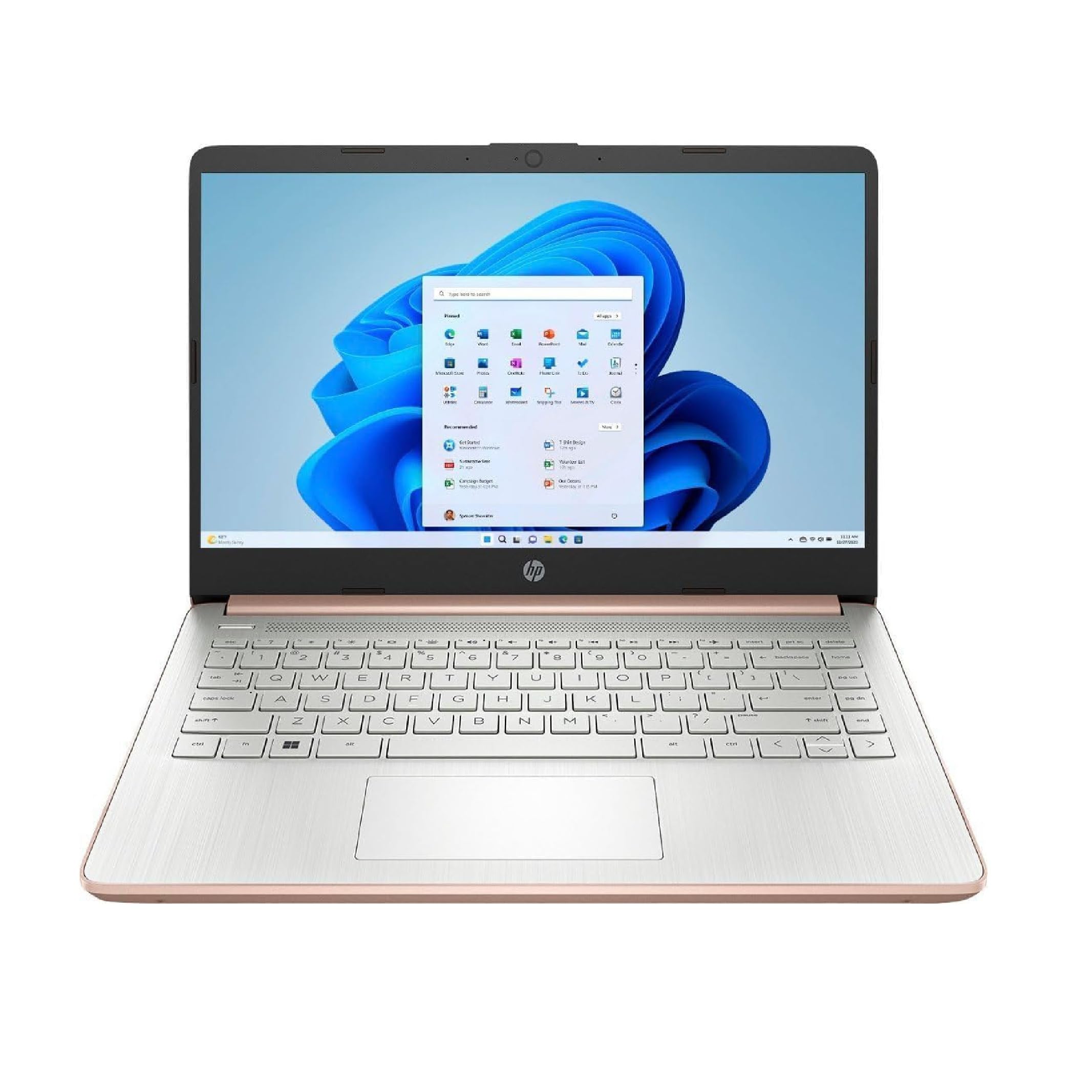HP Laptop 14" Celeron 4GB 128GB 14" Dorado 14-dq6015dx