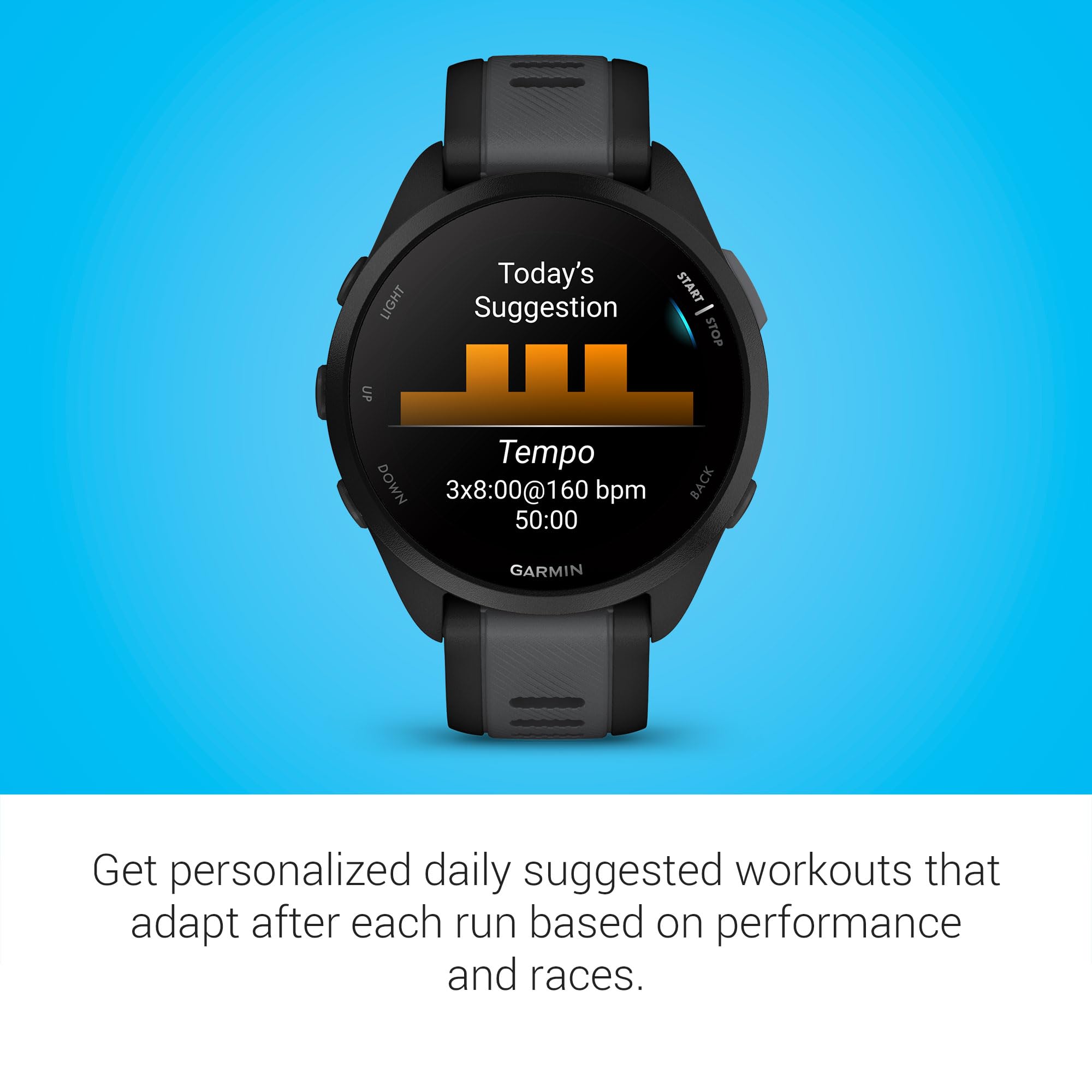 Garmin Forerunner 165 Black/Slate Grey