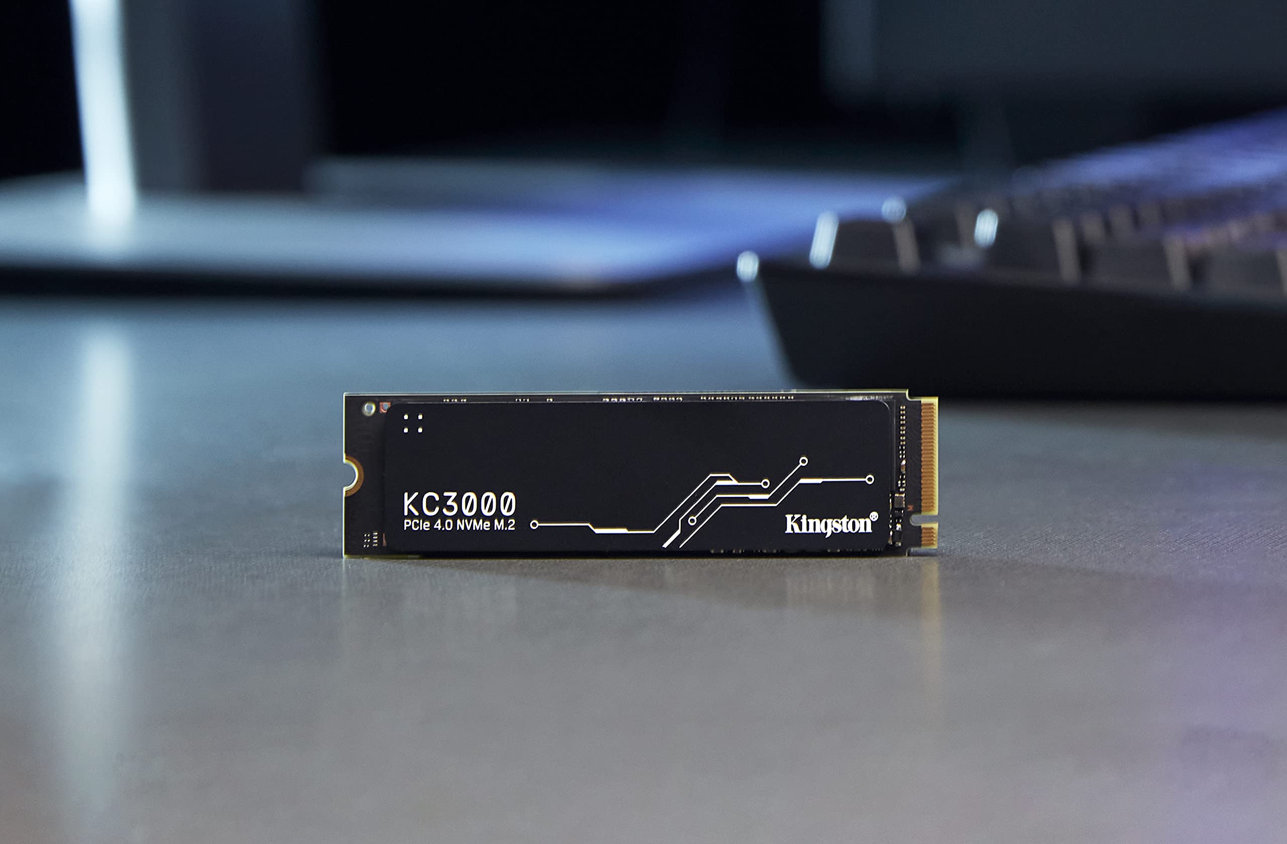 Kingston SSD KC3000, 2048 GB, M.2 2280, NVMe PCIe Gen 4.0, Lectura: 7000MB/s y Escritura: 7000MB/s, SKC3000D/2048G
