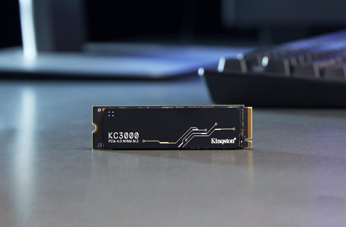 Kingston SSD KC3000, 2048 GB, M.2 2280, NVMe PCIe Gen 4.0, Lectura: 7000MB/s y Escritura: 7000MB/s, SKC3000D/2048G