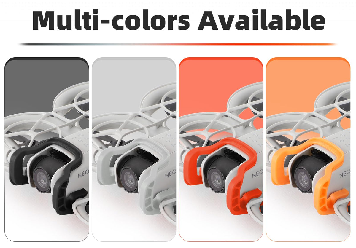 BeisDirect - Protector de cardán para DJI Neo Drone, protector de cardán de barra protectora, protector de lente de cámara, protector de lente de parachoques para DJI Neo Accesorios (naranja)