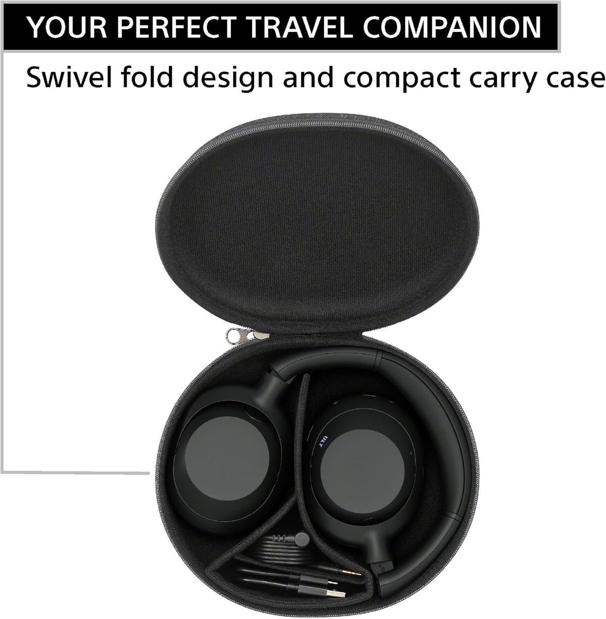Sony ULT Wear Auriculares Bluetooth supraaurales con cancelación de Ruido, 30 Horas de batería, Bajos potentes, Control por Voz Alexa, Blanco ULT900N
