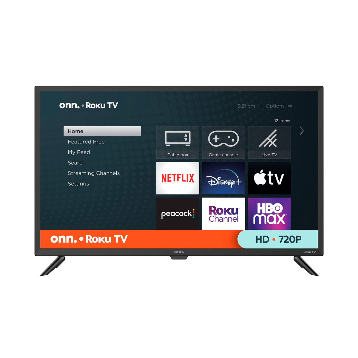 onn Pantalla 32" LED HD Smart TV ROKU 720P Mod. 100012589