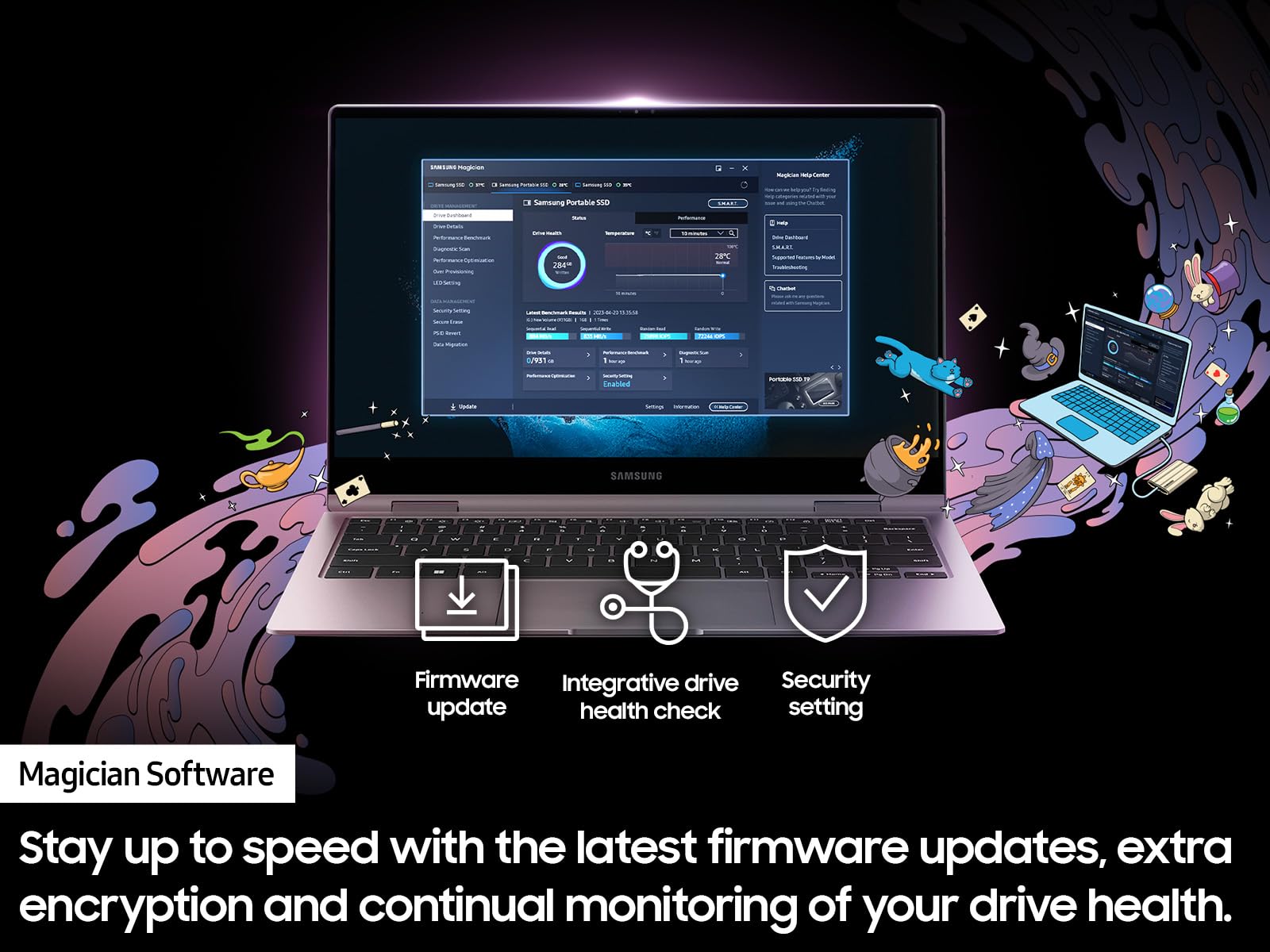 Samsung T9 1TB, SSD portátil, hasta 2000 MB/s, USB 3.2 Gen 2x2 (20 Gbps) NVMe, Resistente, para fotógrafos, Creadores de Contenido y Juegos, Unidad Externa de Estado sólido (MU-PG1T0B/AM)