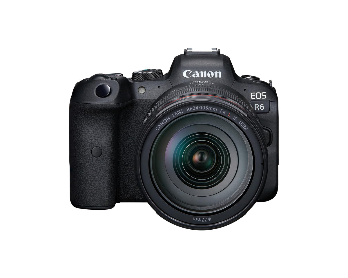 Canon Cámara EOS R6 + Lente RF24-105mm F4 L IS USM de Full-Frame/vídeo 4K