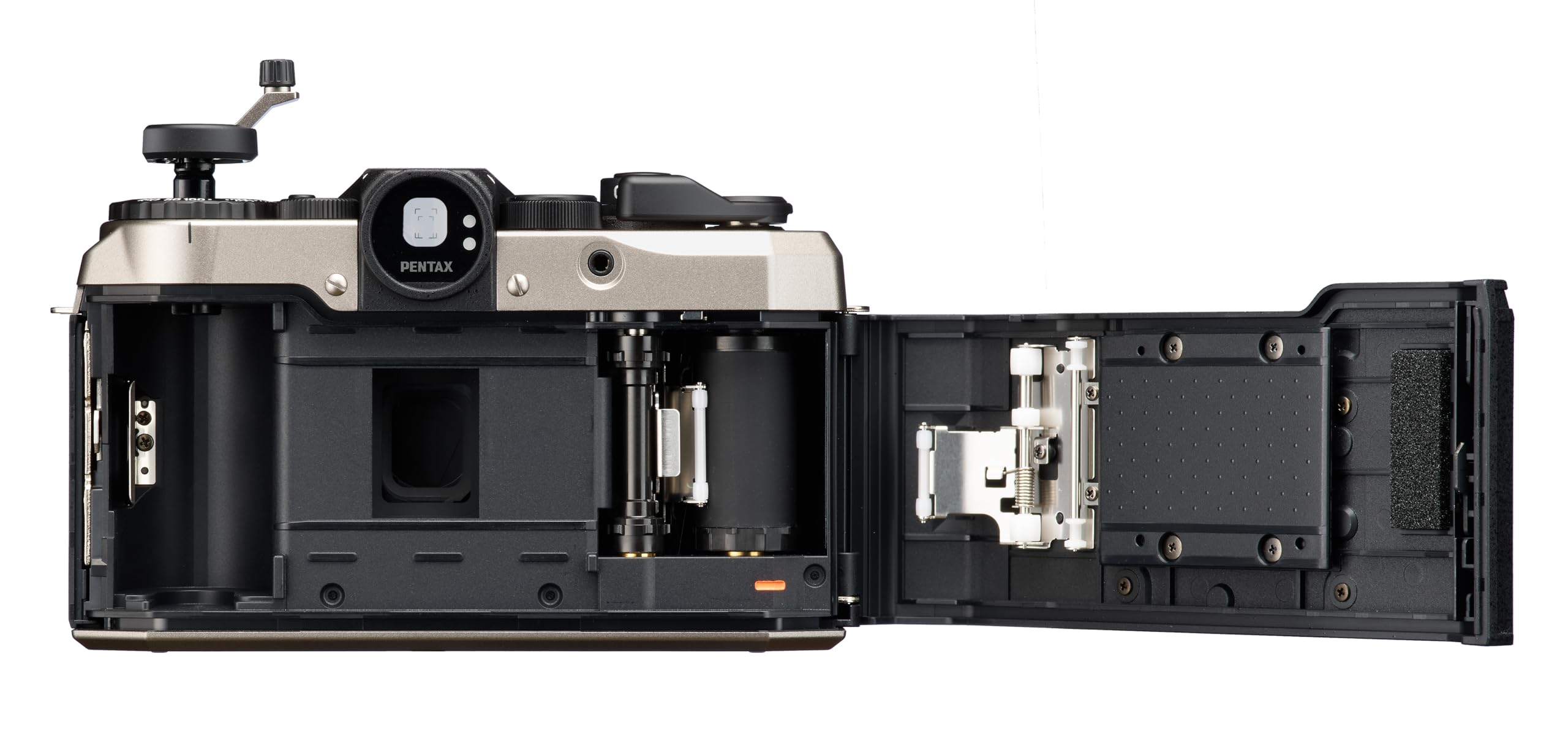 Pentax 17 Cámara de película de 35 mm Que Captura hasta 72 imágenes por Rollo con una orientación Vertical (Medio fotograma), Perfecta para Redes sociales.
