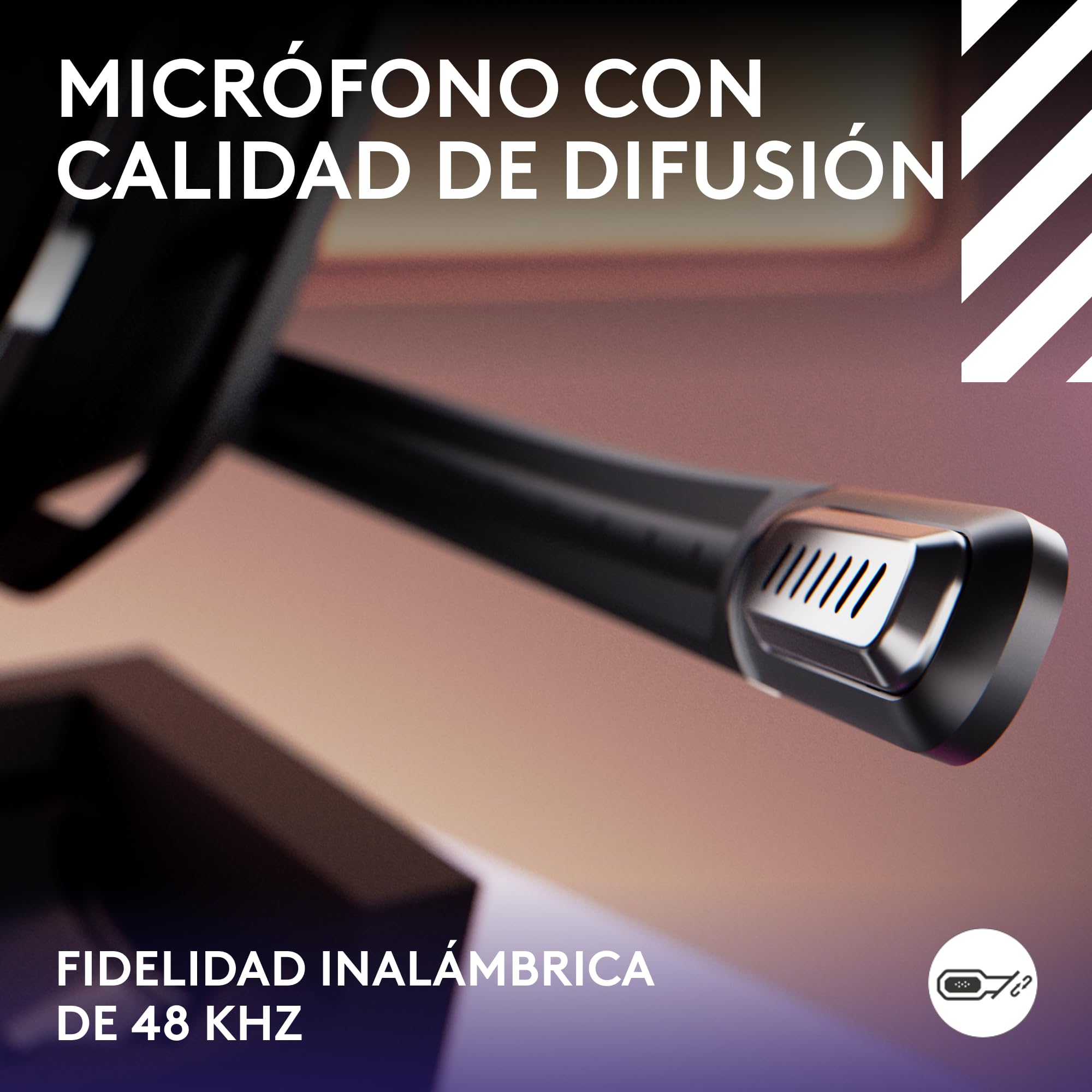 Logitech G Astro A50 Lightspeed Audífonos con micrófono inalámbricos para Juegos + estación Base (Gen 5), Pro-G Graphene, USB-C a Xbox, PS5, PC/Mac o Nintendo Switch, Bluetooth - Negro