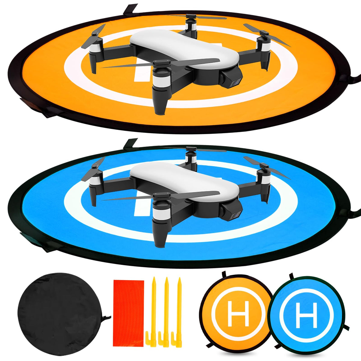 NUSKON Plataforma de Aterrizaje Universal para Drones, Accesorios para El Aterrizaje de Drones
