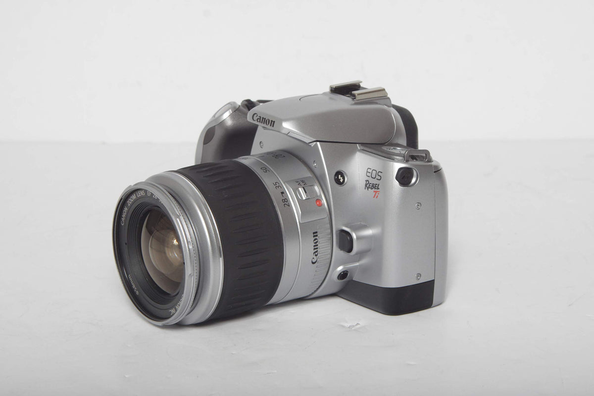 Canon EOS Rebel Ti - Kit de película SLR de 35 mm con lente de zoom AF, flash integrado con opción de disparo personalizada (reacondicionado)