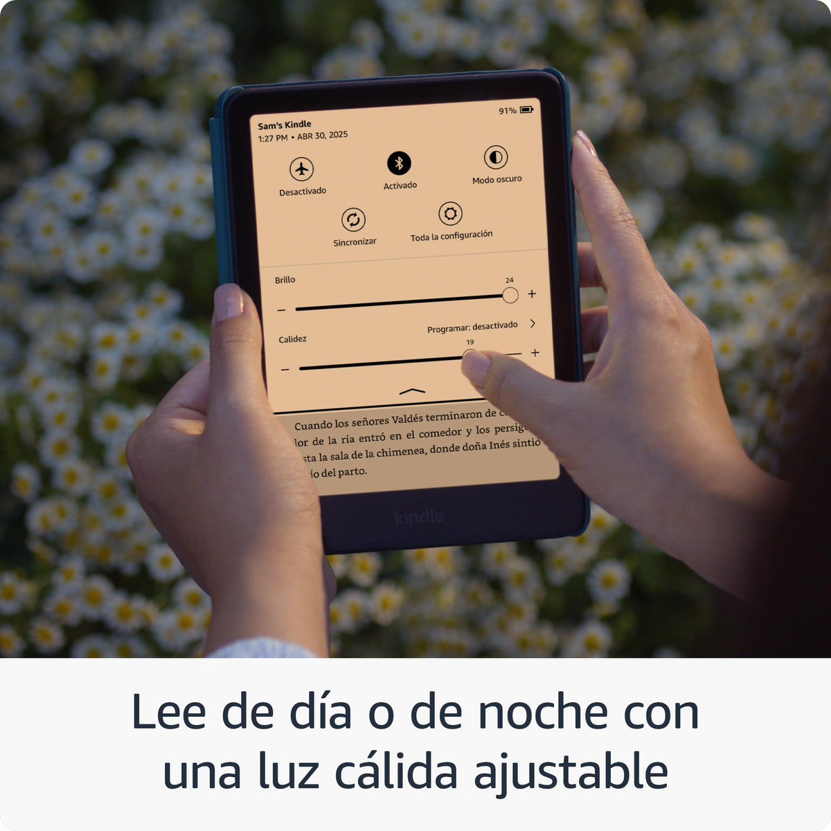 Amazon Kindle Paperwhite 16GB (modelo más reciente): nuestro Kindle más rápido de la historia, con una nueva pantalla de 7″ sin reflejos y una batería de semanas de duración. Color Negro