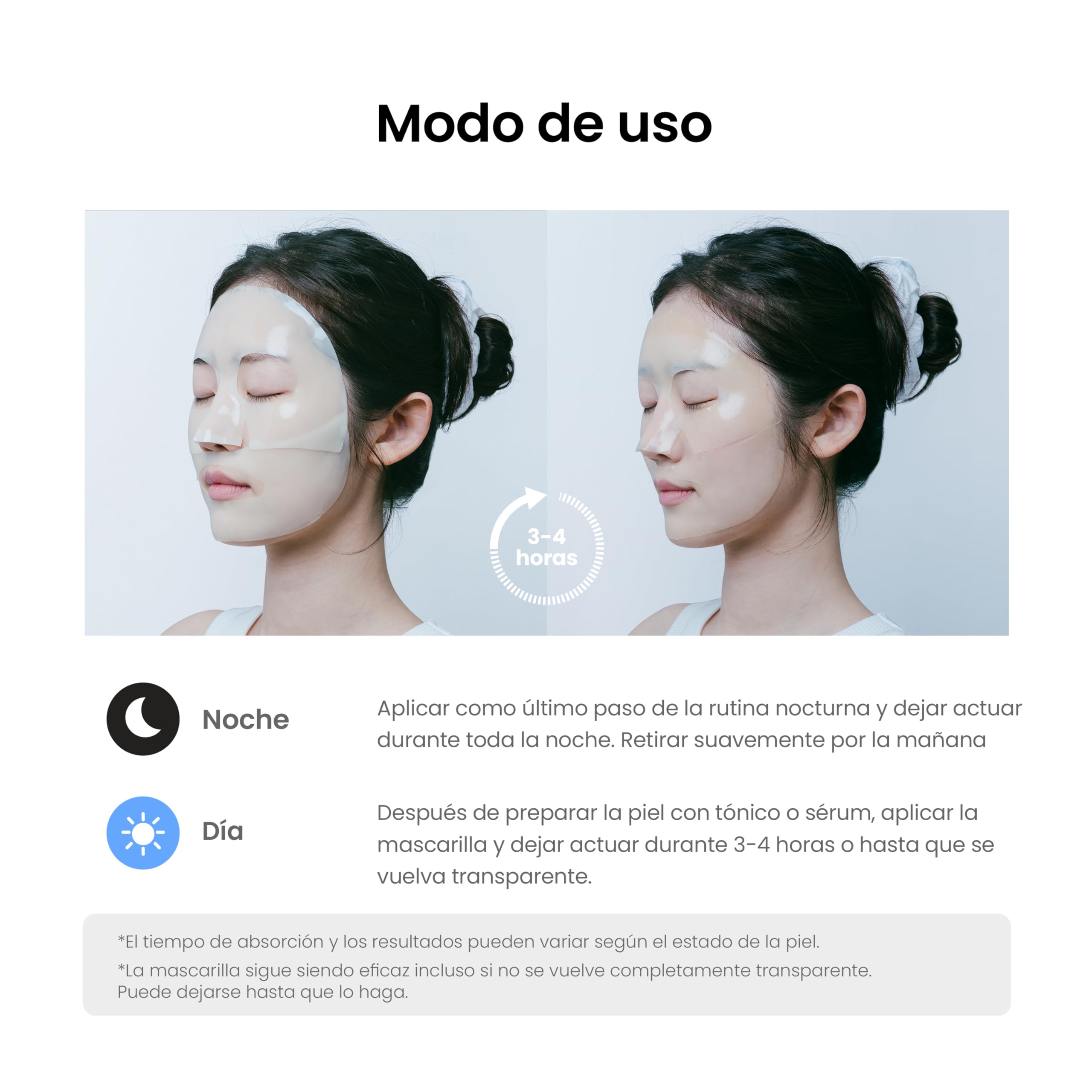 caraseoul Glowganic Pro Colágeno Vegano Mascarilla Hidrogel [4 uds]