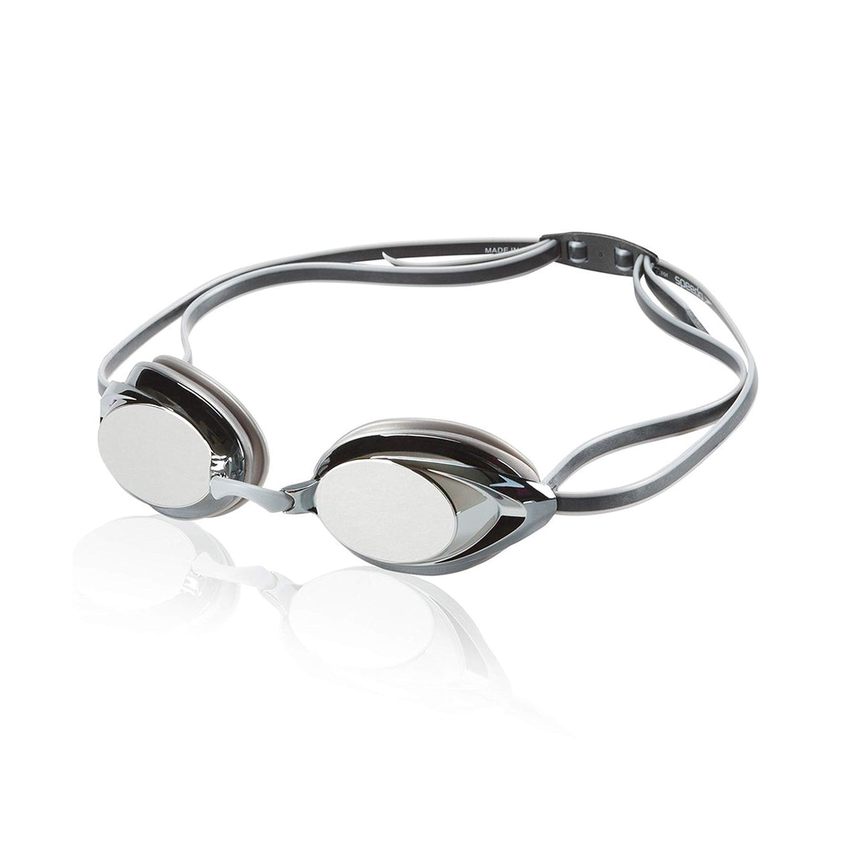 Speedo, Goggles de Natación Efecto Espejo Vanquisher 2.0, 7750127, Unitalla