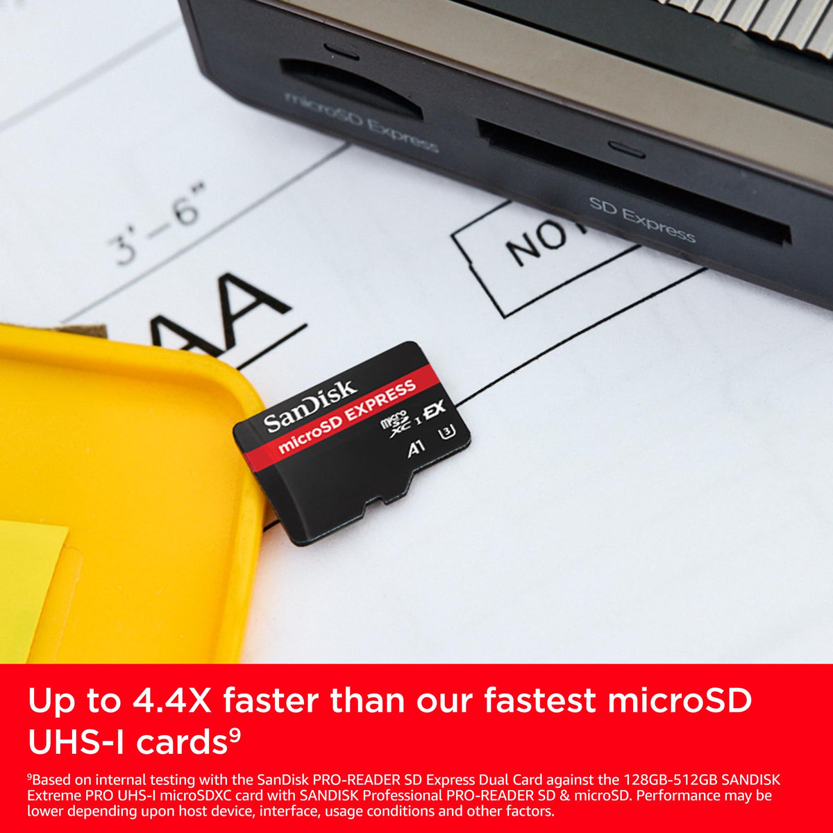 SanDisk Tarjeta microSD Express de 512 GB, hasta 880 MB/s de Lectura, hasta 650 MB/s de Escritura, 220 MB/s de Escritura sostenida, U3, C10 - SDSQXFN-512G-GN4NN