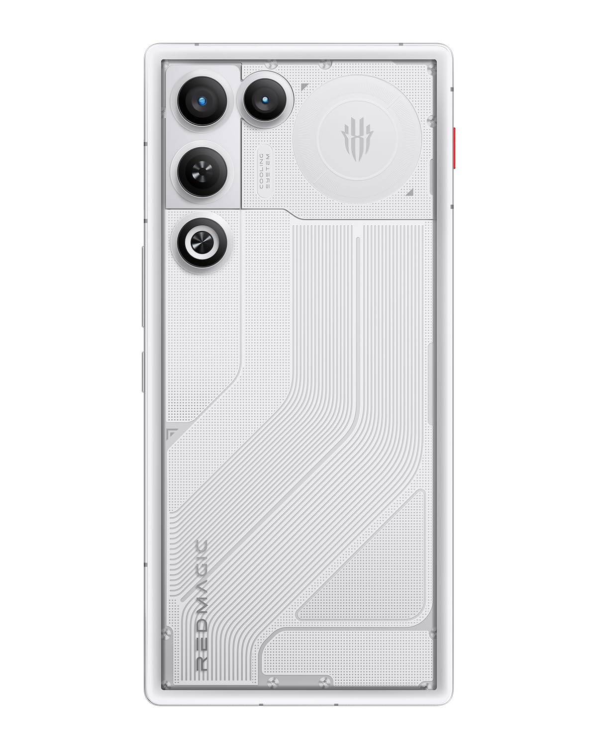 REDMAGIC 11 Air 144Hz Móvil Gaming, Smartphone Android 5G, 16GB RAM+512GB ROM, Snapdragon 8 Elite, 6.85" OLED Pantalla, FHD+ Teléfono Gaming, 50MP Cámara, 80W Cargador, Dual-Sim, NFC Blanco