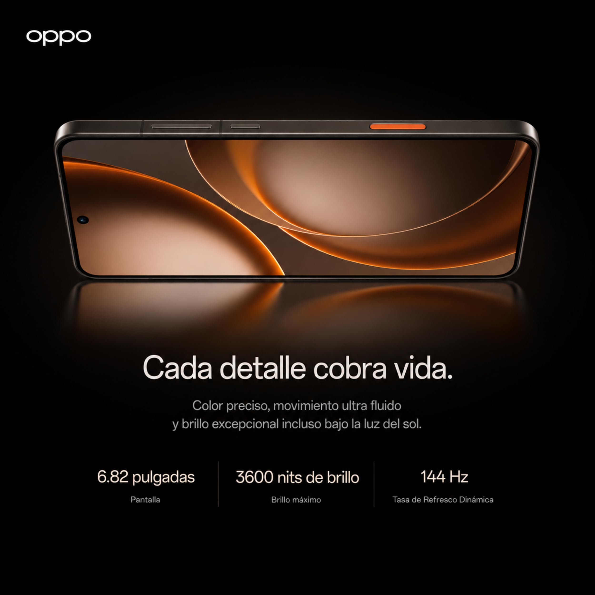 OPPO Find X9 Ultra 5G Negro, 12GB+512GB, Pantalla 6.82" AMOLED QHD+, Cámara Dual 200MP, Video 8K, Snapdragon 8 Elite Gen 5, Batería 7050 mAh, Carga Súper Rápida 100W, Resistente al Agua IP68/IP69