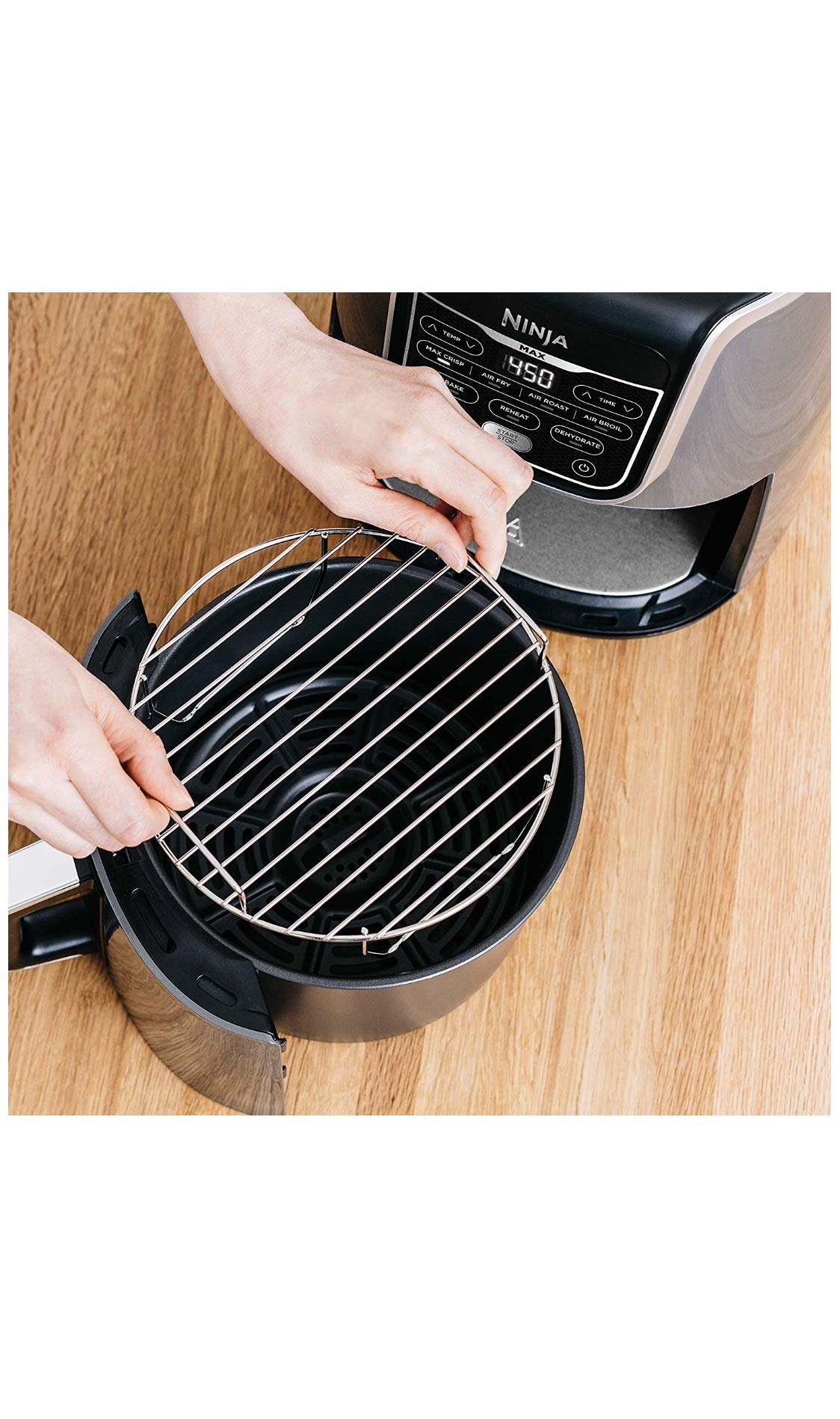 Ninja AF161 Max XL Air Fryer, 5.5 qt, grey