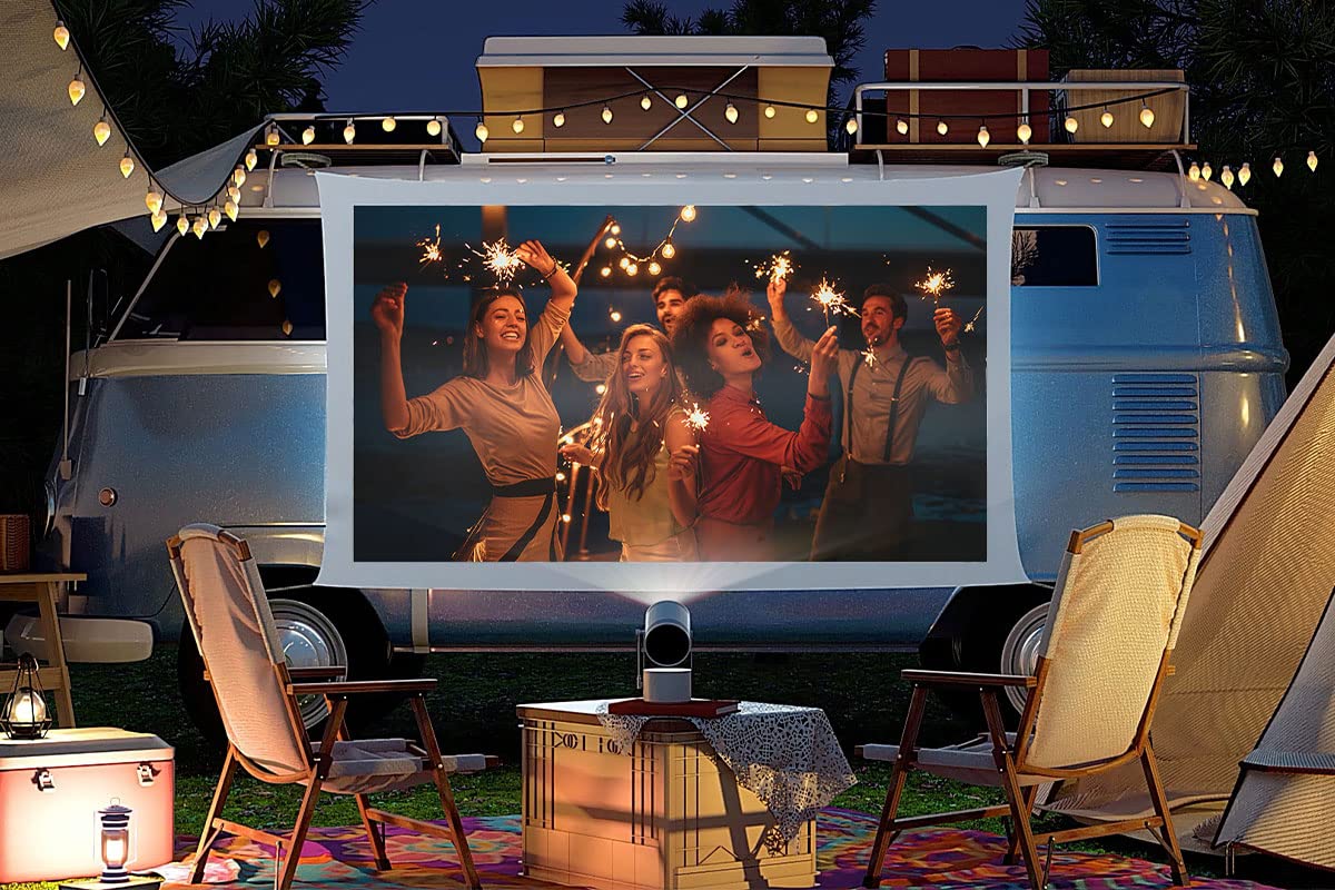 Samsung - Base de batería para proyector portátil Inteligente, Uso práctico, Carga de energía para Cine en casa y Entretenimiento, VG-FBB3BA/ZA, 2022, Color Blanco