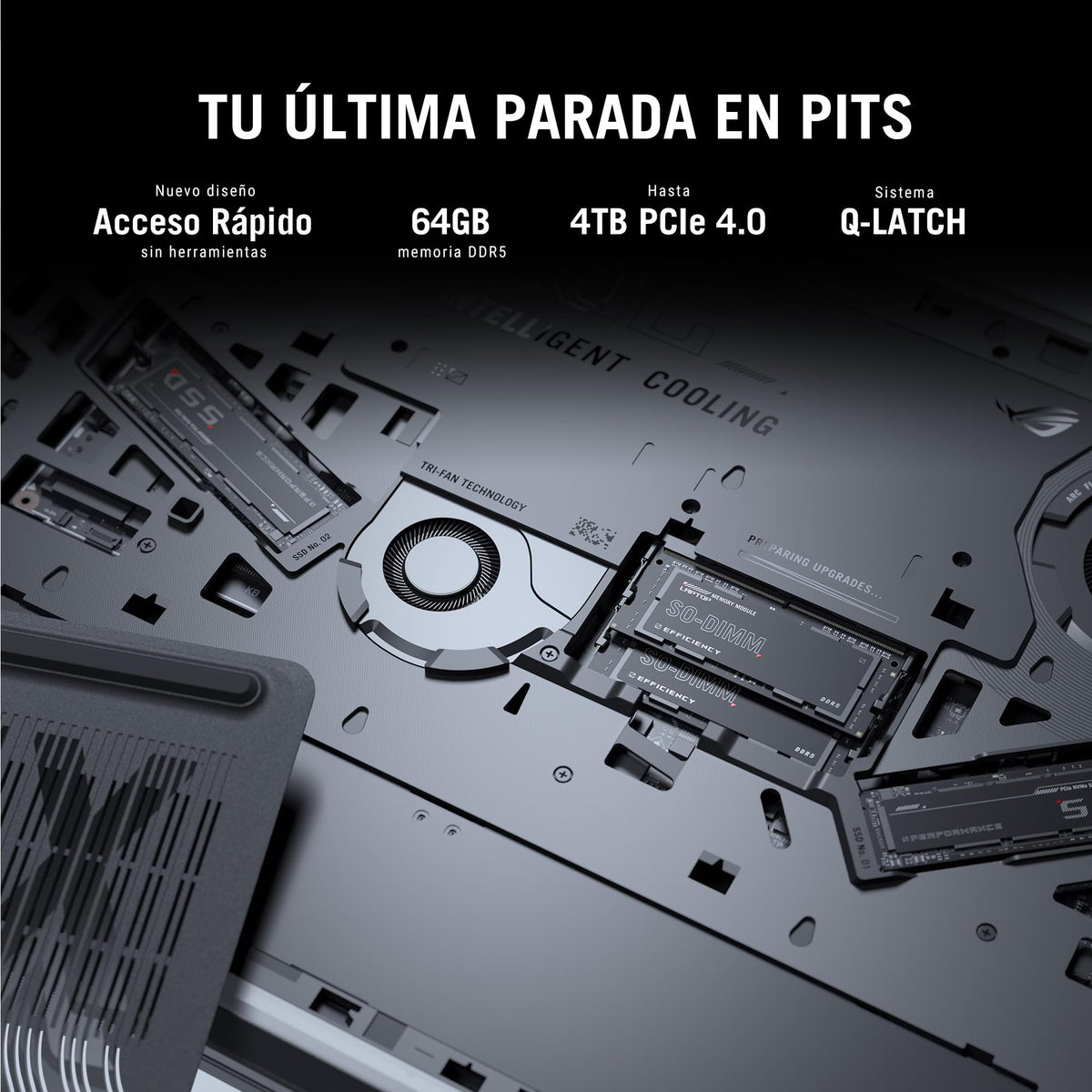 ASUS ROG Strix Scar 18/ NVIDIA RTX 5090/ Intel Core Ultra 9/ NPU para IA/ 64GB - 2TB + Mochila ROG y Mouse ROG/Teclado en Español (Garantia y Servicio en México con la Marca)