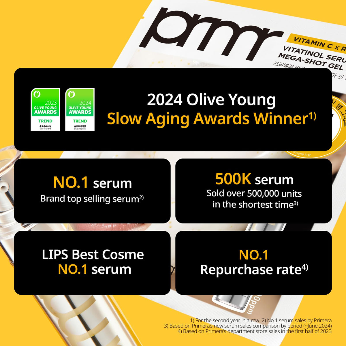 PRIMERA(Prmr)𝐘𝐨𝐮𝐭𝐡 𝐑𝐚𝐝𝐢𝐚𝐧𝐜𝐞 𝐕𝐢𝐭𝐚𝐭𝐢𝐧𝐨𝐥 𝐒𝐞𝐫𝐮𝐦 - Retinol Vitamina A Vitamina C Cuidado De La Piel Hidratante Brillo Elástico Lifting Cosmética Coreana 07 Oz(21 G Paquete De 1)