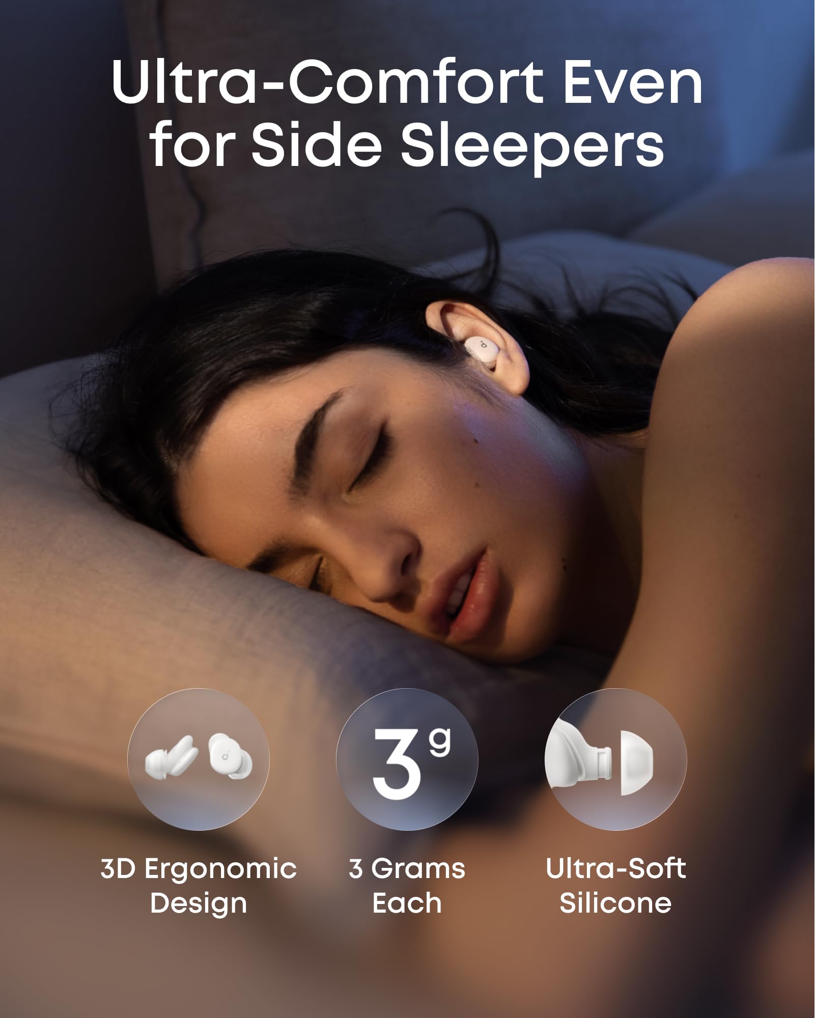 Soundcore by Anker Sleep A30 Inalámbricos para Dormir