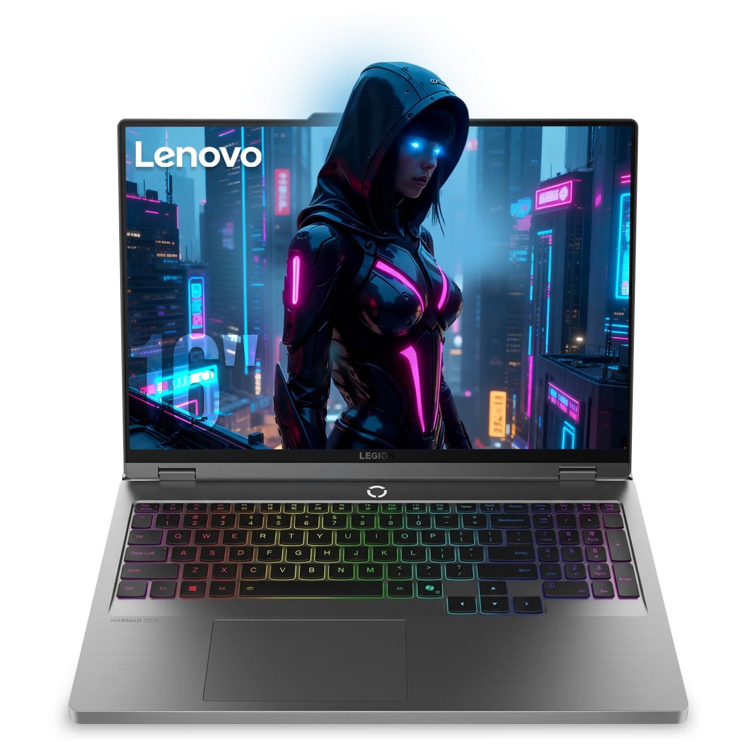 Lenovo Legion 5 16IAX10 Laptop Ia Gamer Nvidia Geforce Rtx 5060 8GB Dlss Intel Core Ultra 9 275HX Npu Rendimiento Total 36 Tops 32GB Ddr5 1TB Pantalla 16" Ips Wqxga 240Hz Teclado Ingles Copilot