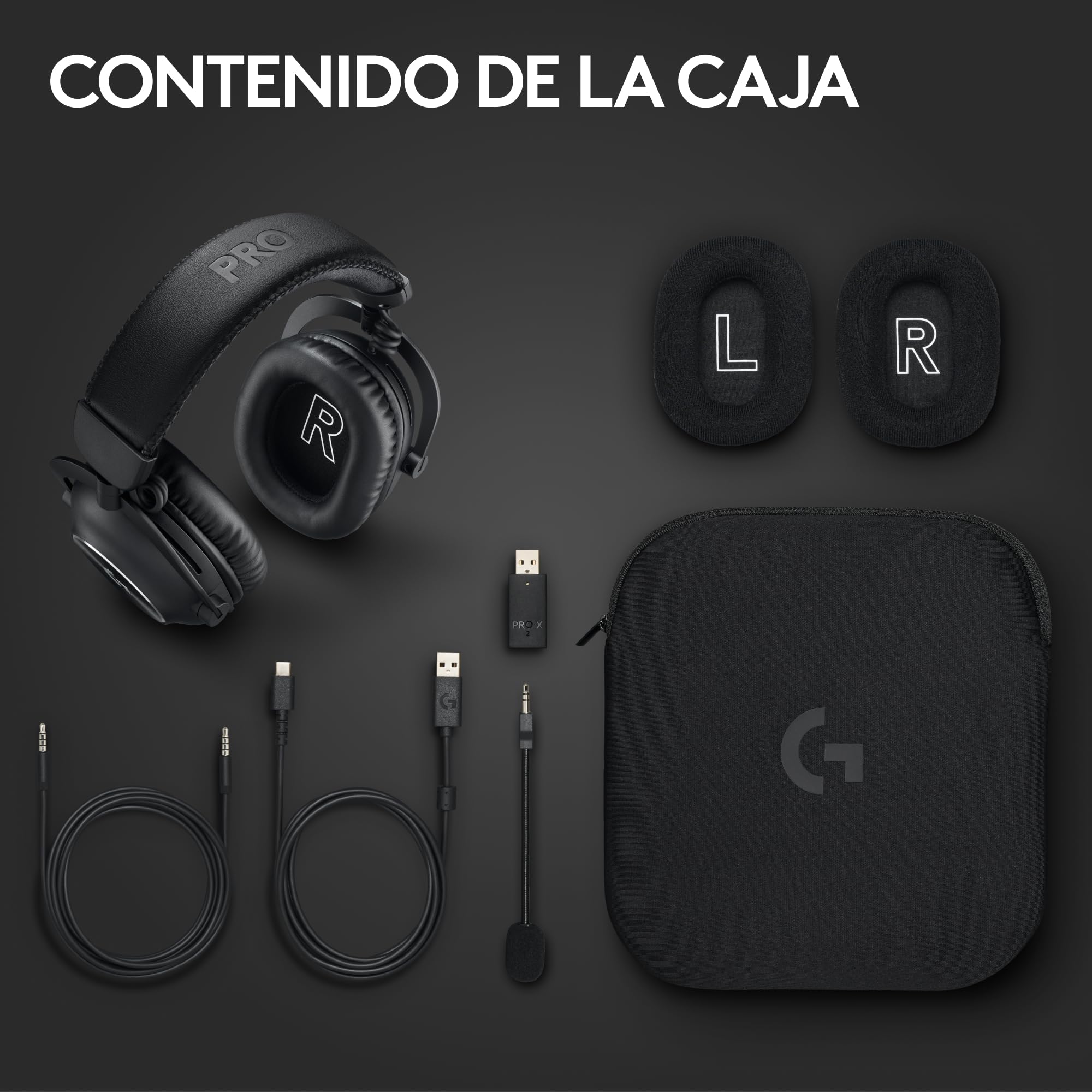 Logitech G Pro X 2 Lightspeed Audífonos Inalámbricos Gaming