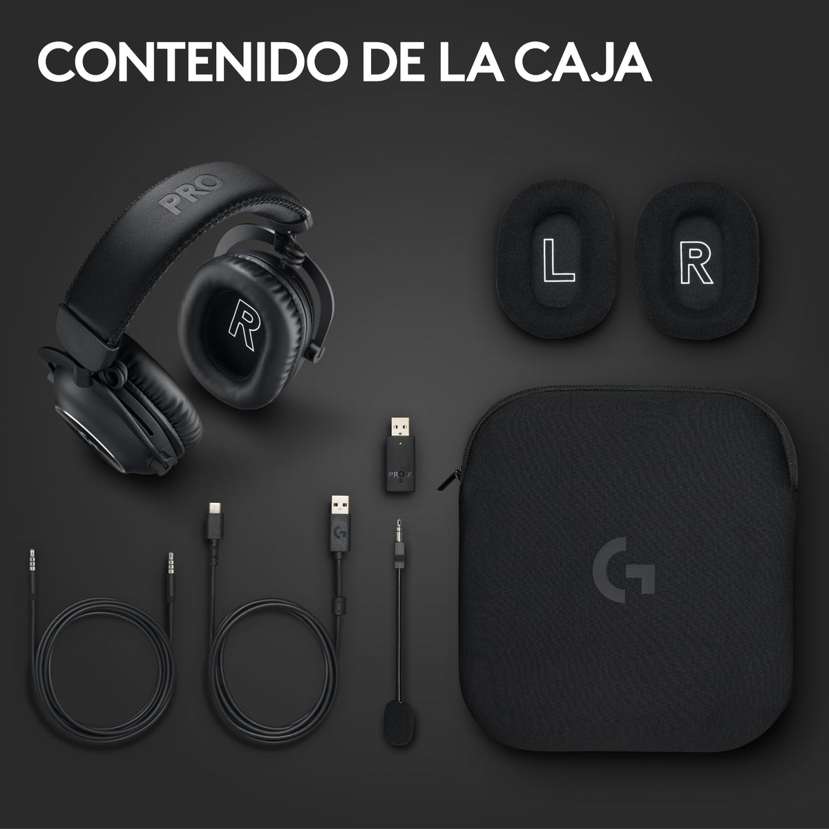 Logitech G Pro X 2 Lightspeed Audífonos Inalámbricos Gaming